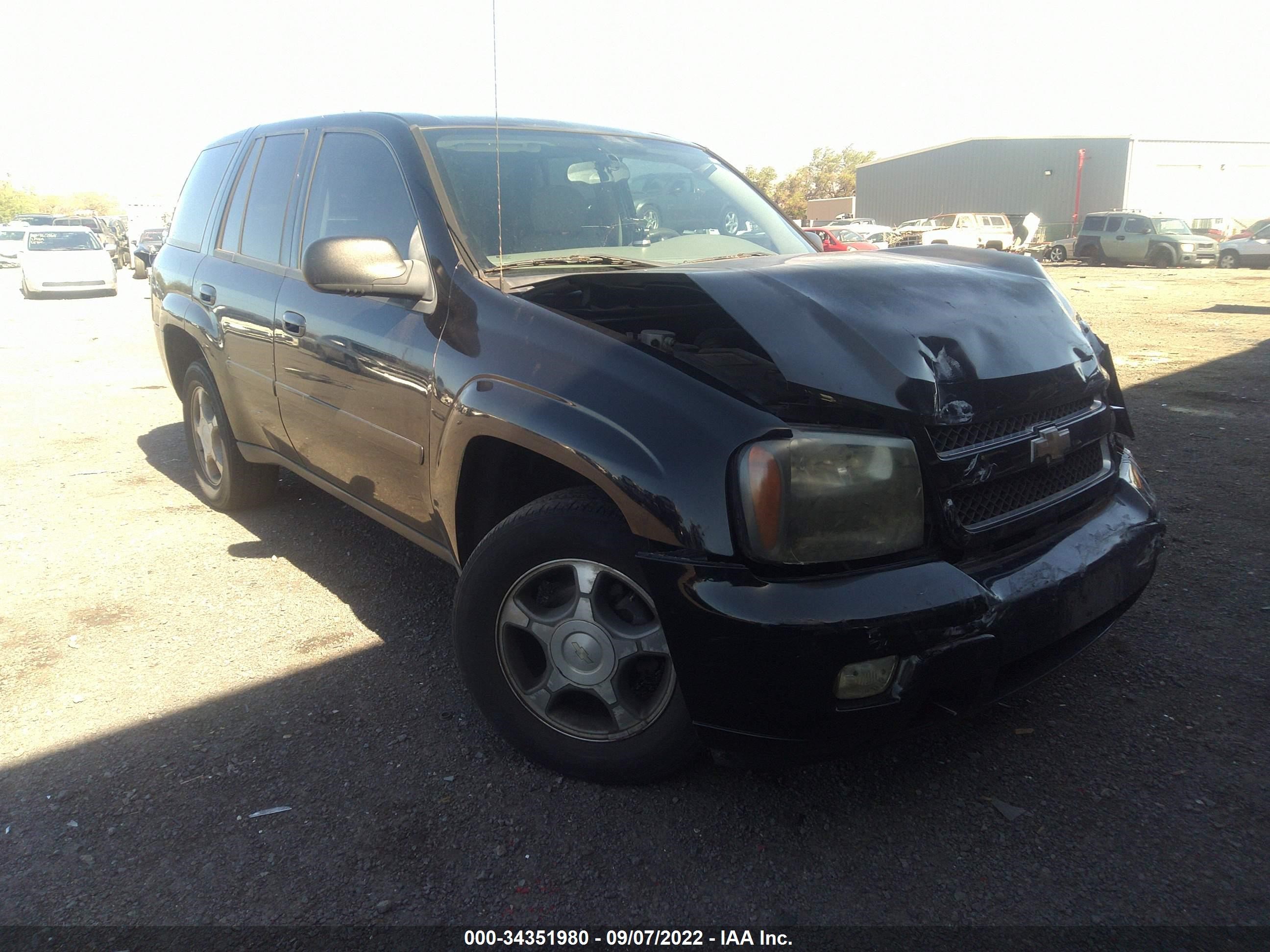 CHEVROLET TRAILBLAZER 2008 1gnds13s582201950