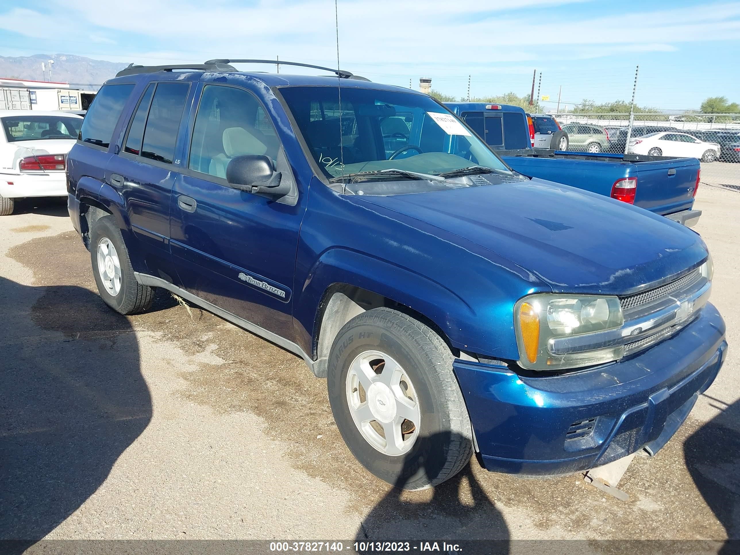 CHEVROLET TRAILBLAZER 2002 1gnds13s622442570