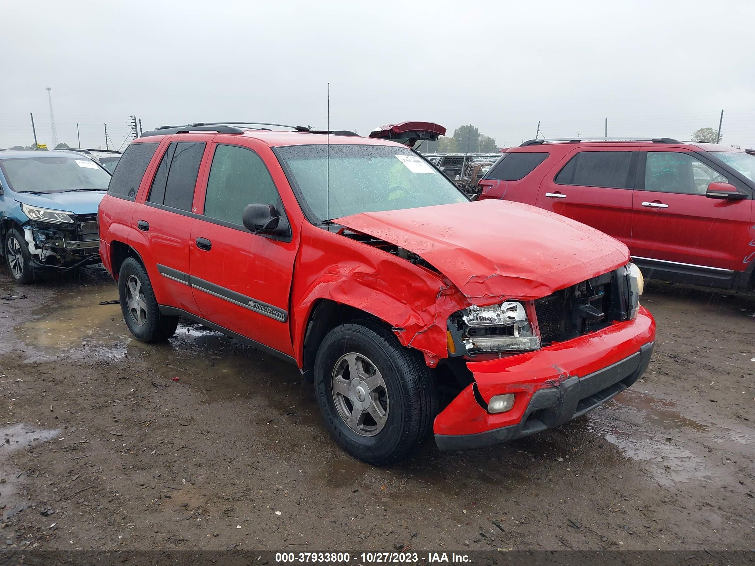 CHEVROLET TRAILBLAZER 2002 1gnds13s622478937