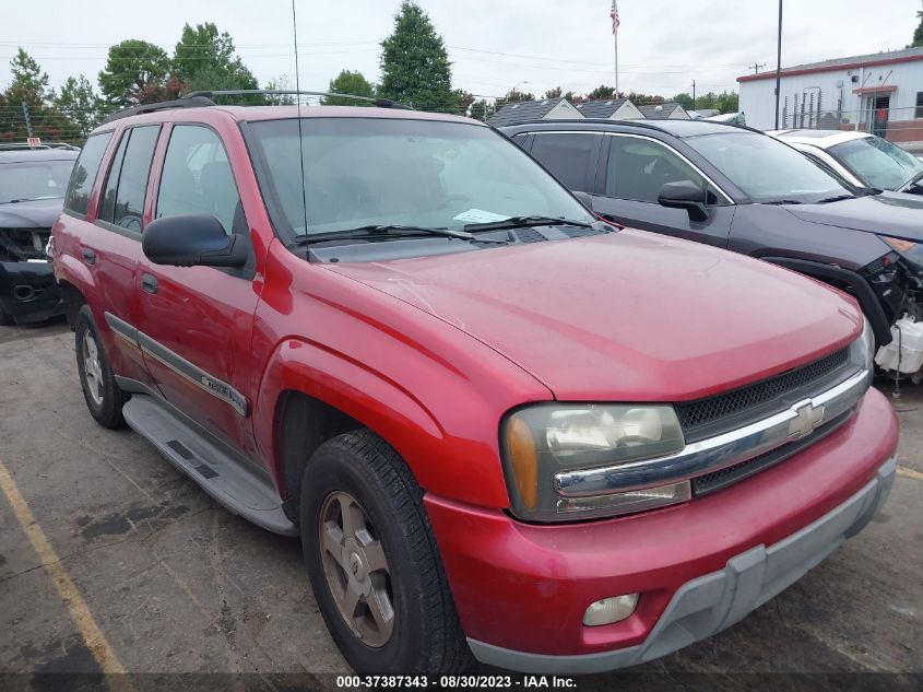 CHEVROLET TRAILBLAZER 2002 1gnds13s622493678