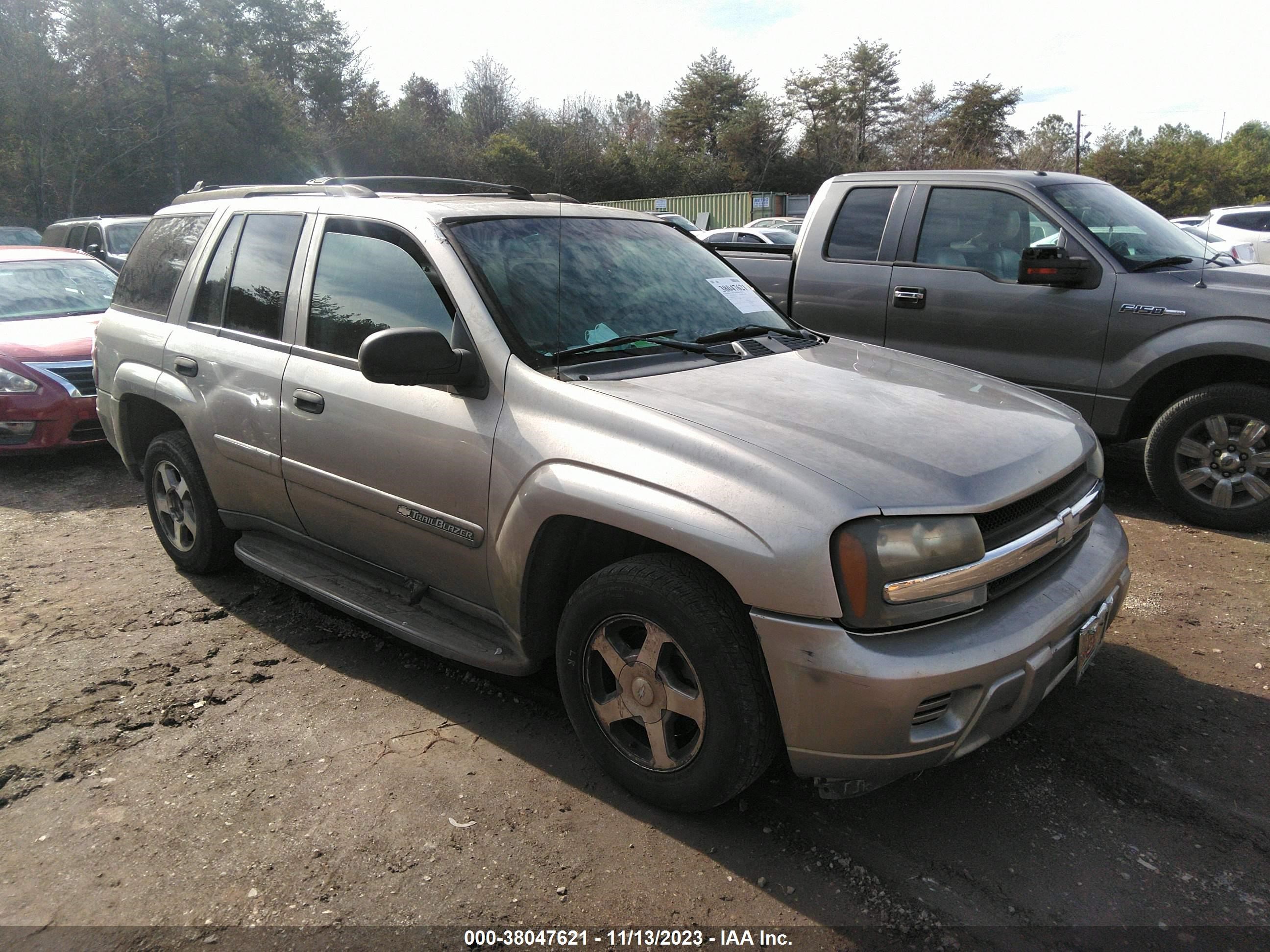 CHEVROLET TRAILBLAZER 2003 1gnds13s632411059