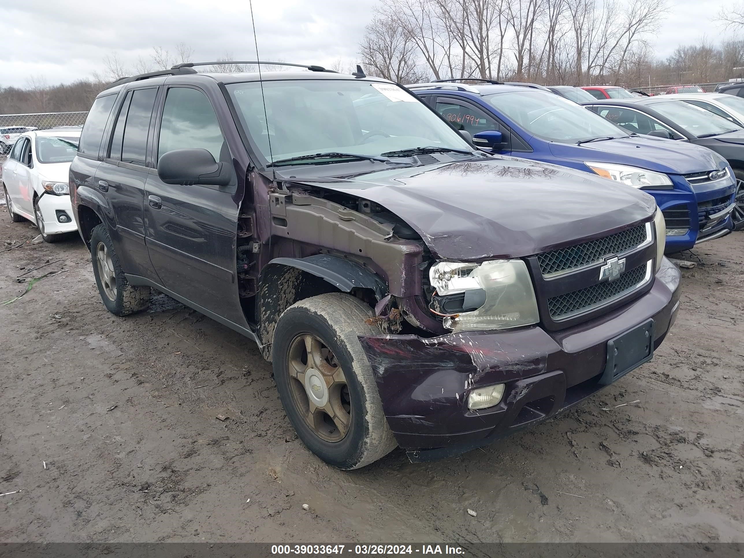 CHEVROLET TRAILBLAZER 2008 1gnds13s682159613