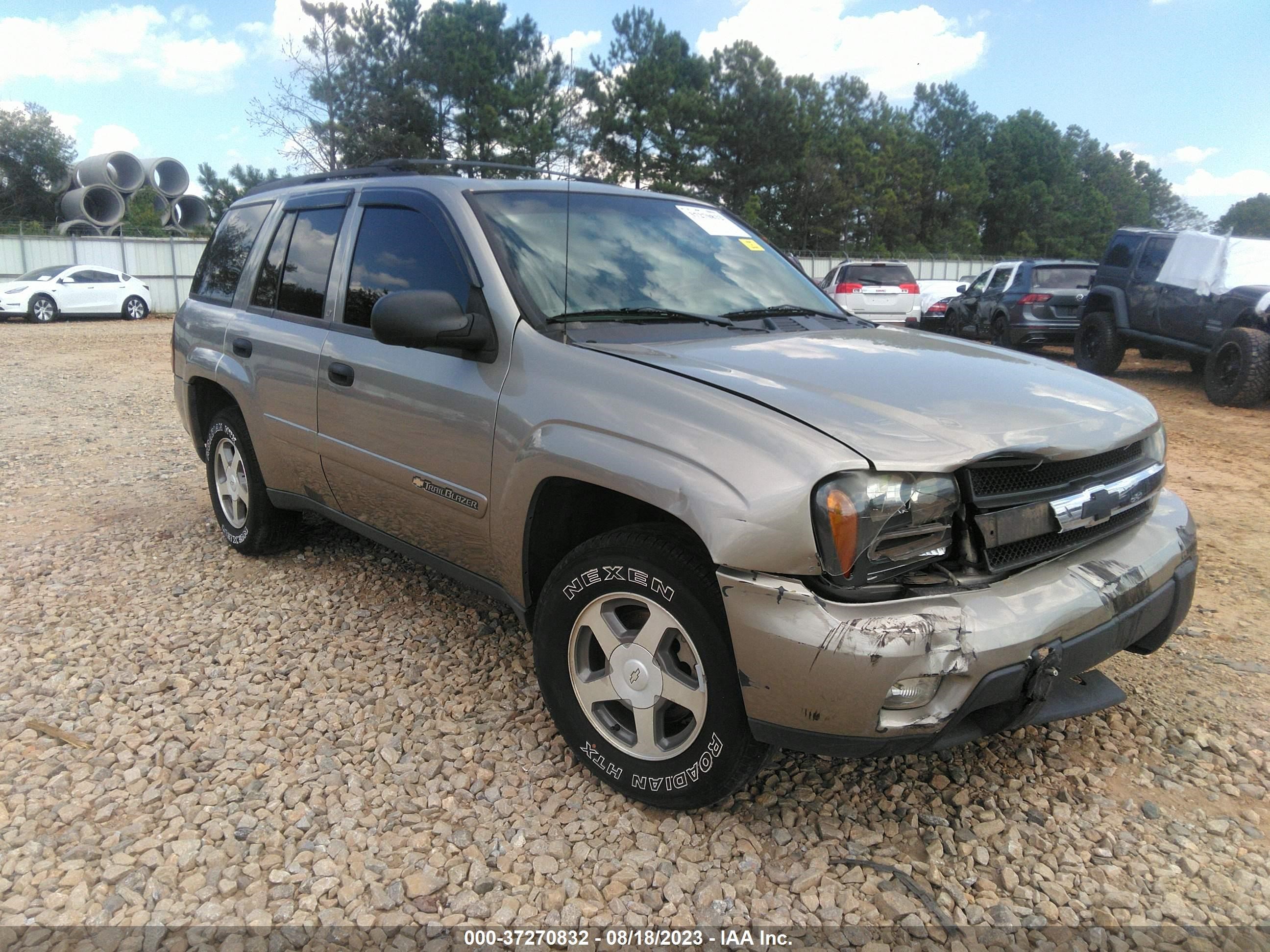 CHEVROLET TRAILBLAZER 2003 1gnds13s732182360