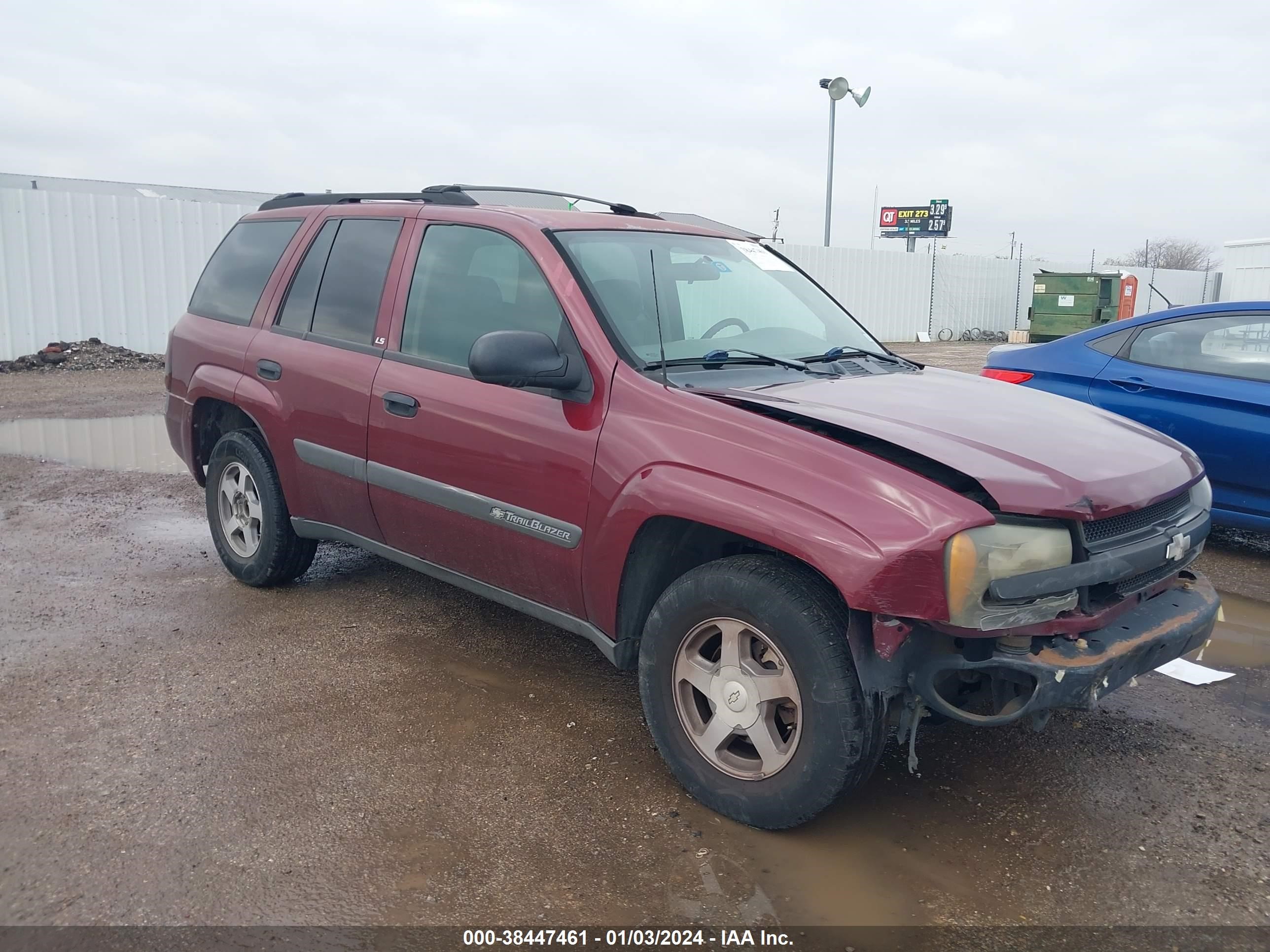 CHEVROLET TRAILBLAZER 2004 1gnds13s742400167