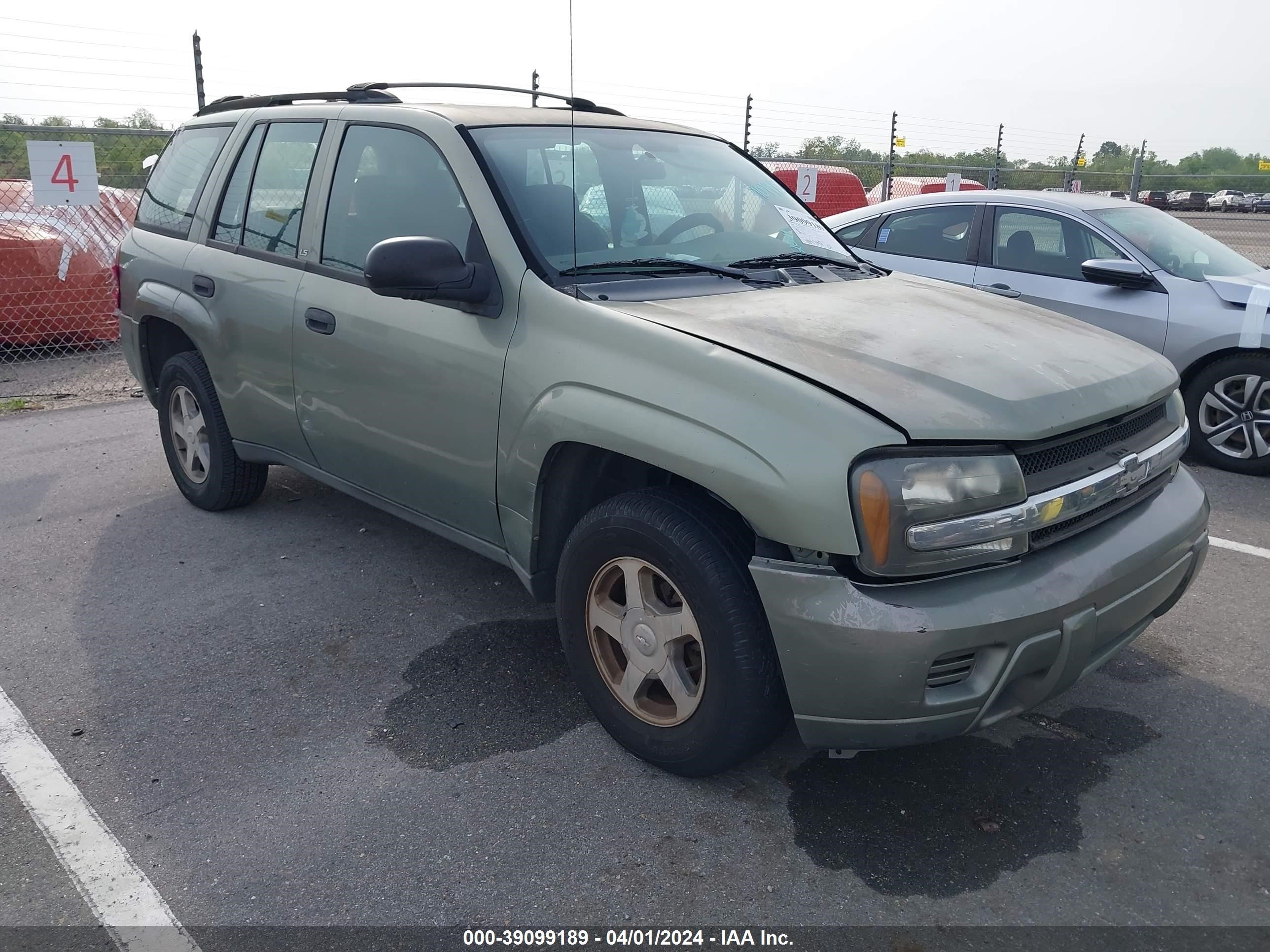 CHEVROLET TRAILBLAZER 2004 1gnds13s742413937