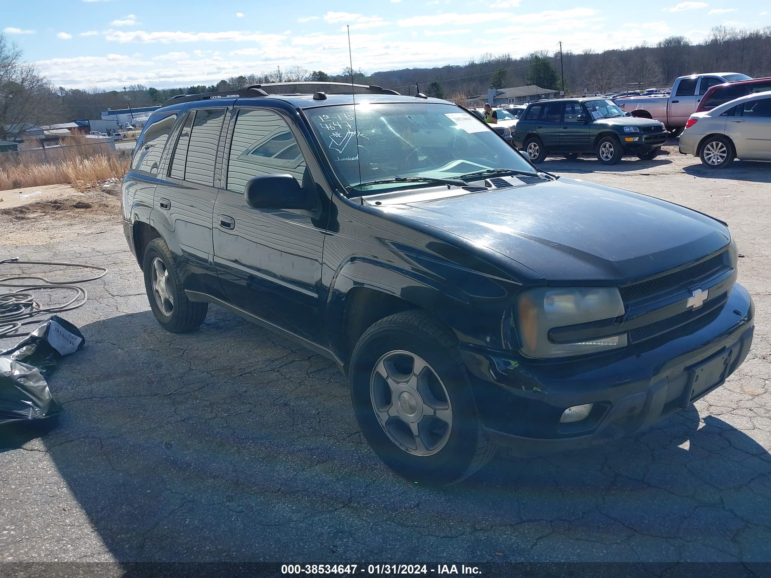 CHEVROLET TRAILBLAZER 2005 1gnds13s752330476