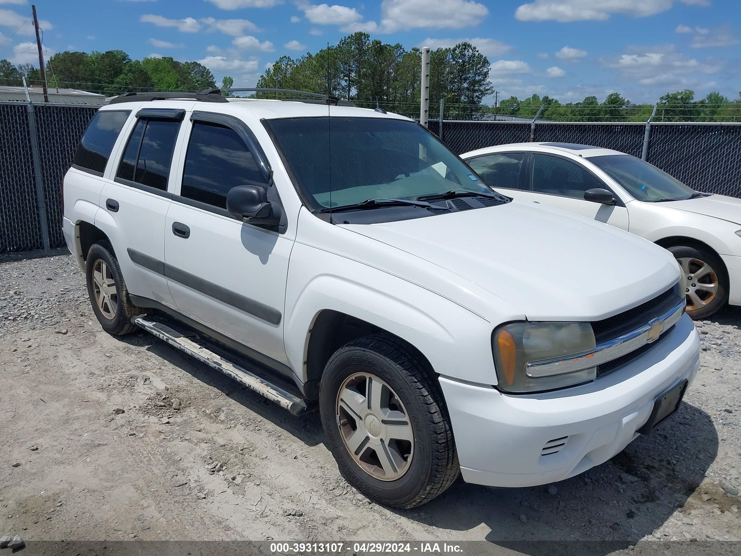 CHEVROLET TRAILBLAZER 2005 1gnds13s752332793