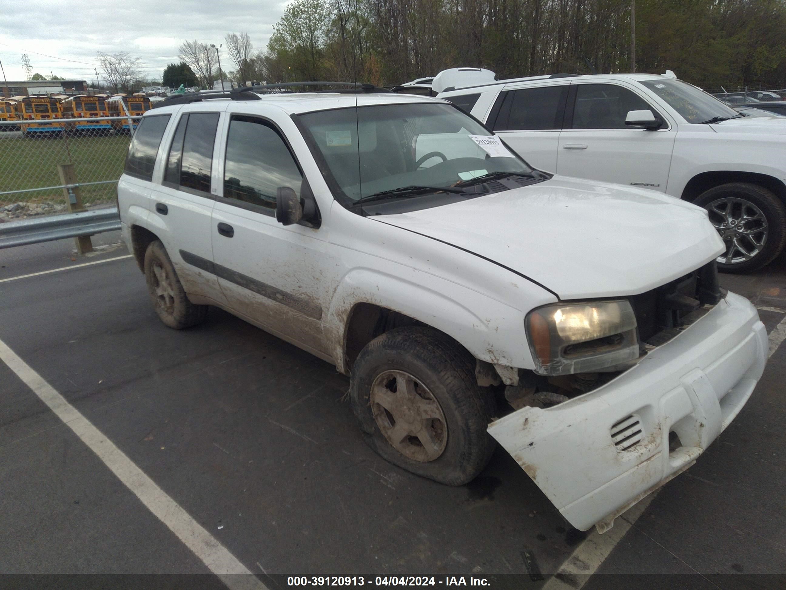 CHEVROLET TRAILBLAZER 2004 1gnds13s842129538