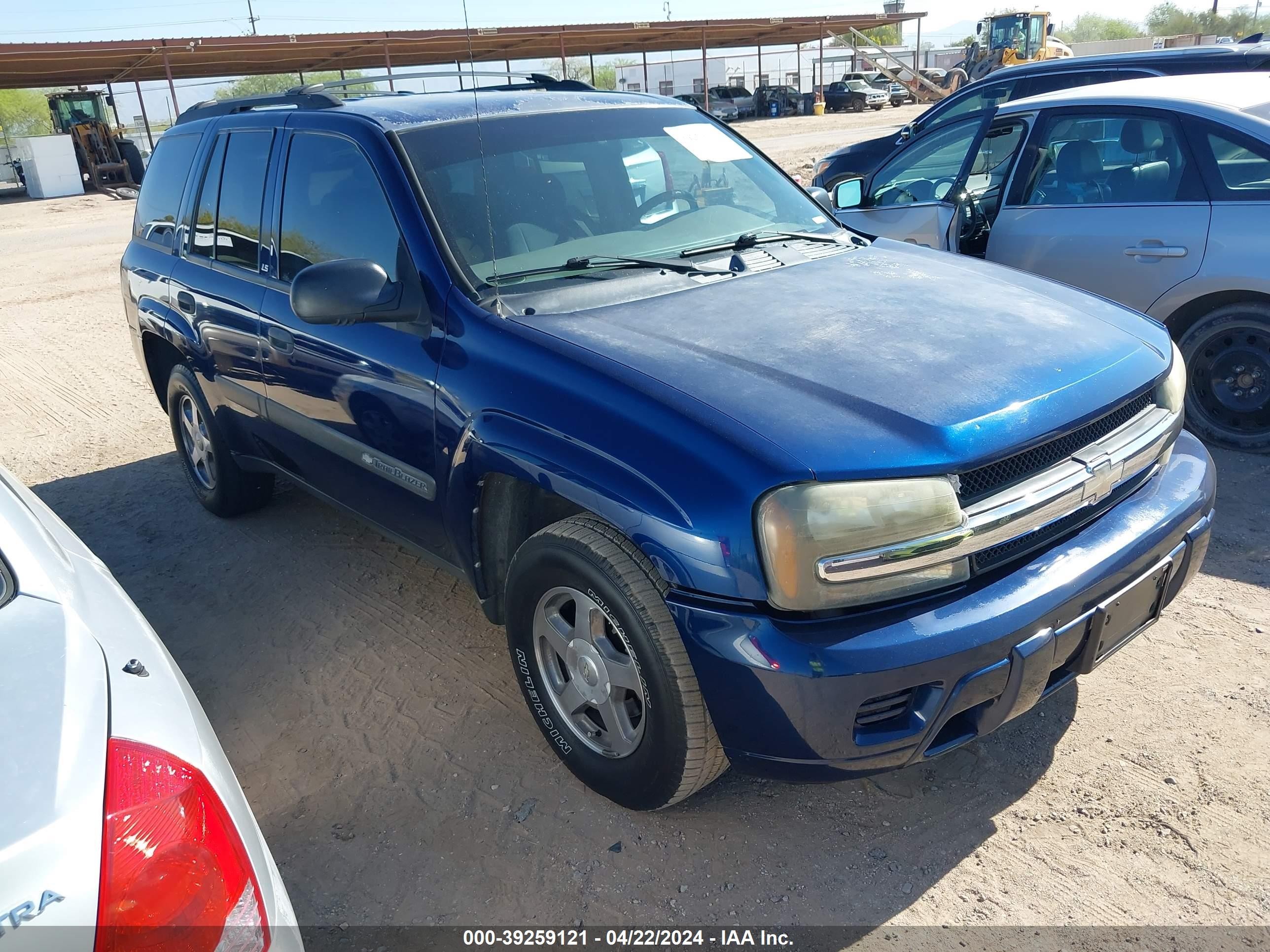 CHEVROLET TRAILBLAZER 2004 1gnds13s842407662