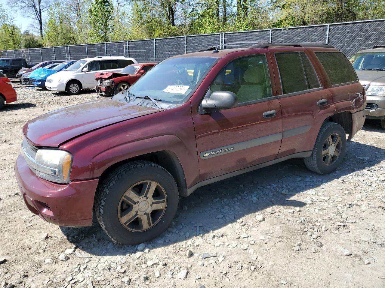 CHEVROLET TRAILBLAZER 2005 1gnds13s852134952