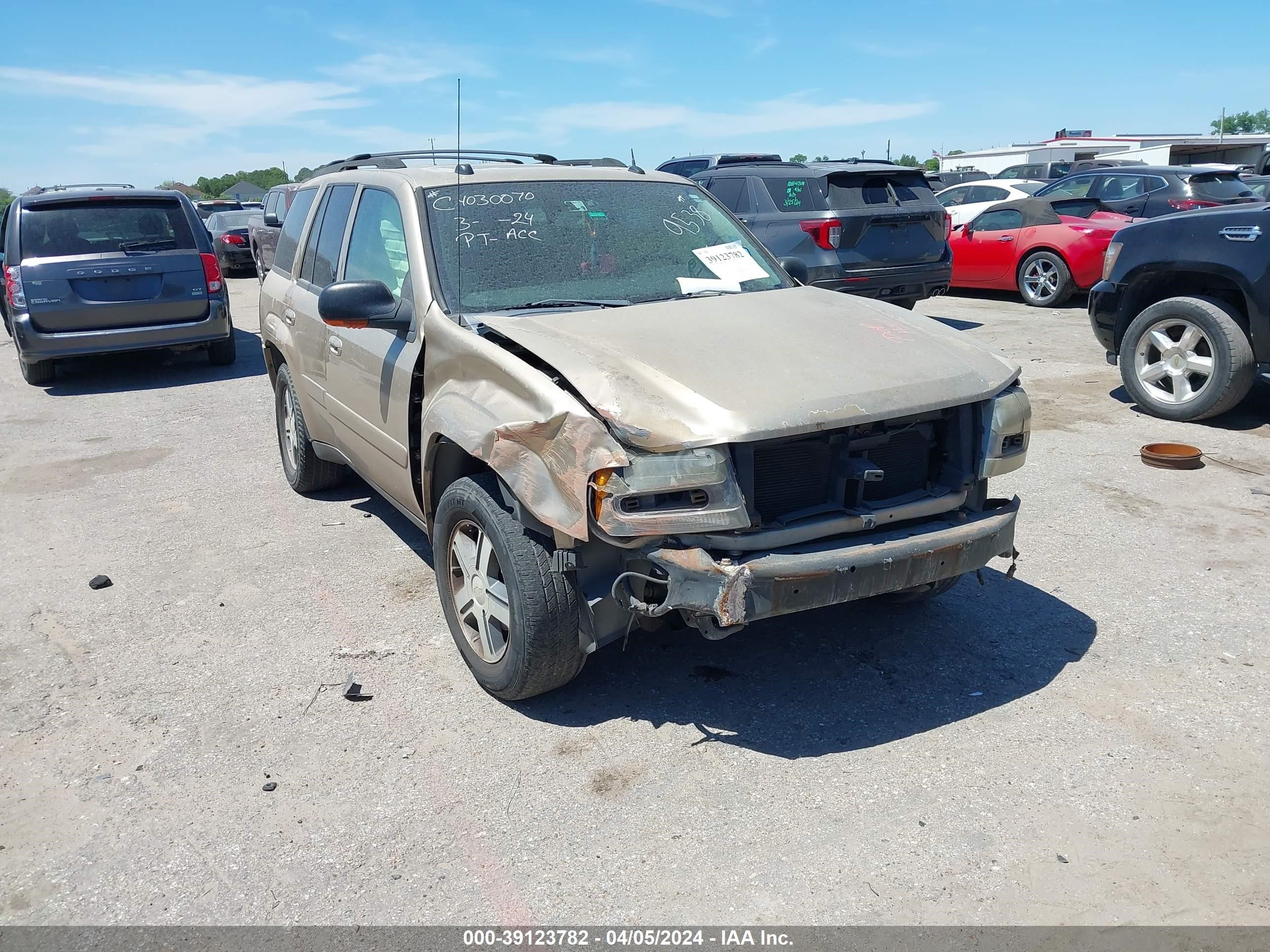 CHEVROLET TRAILBLAZER 2005 1gnds13s852309538