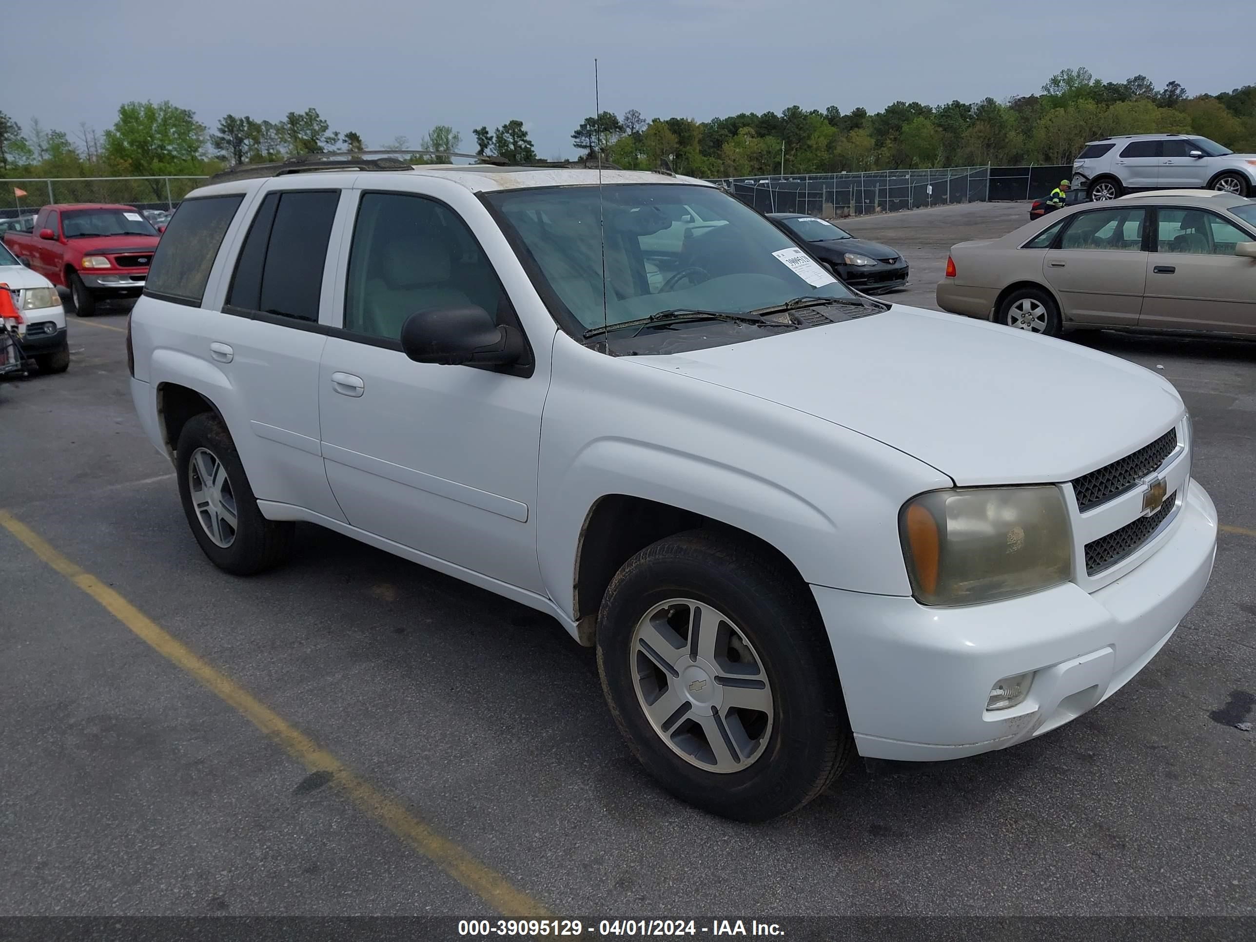 CHEVROLET TRAILBLAZER 2007 1gnds13s872121492