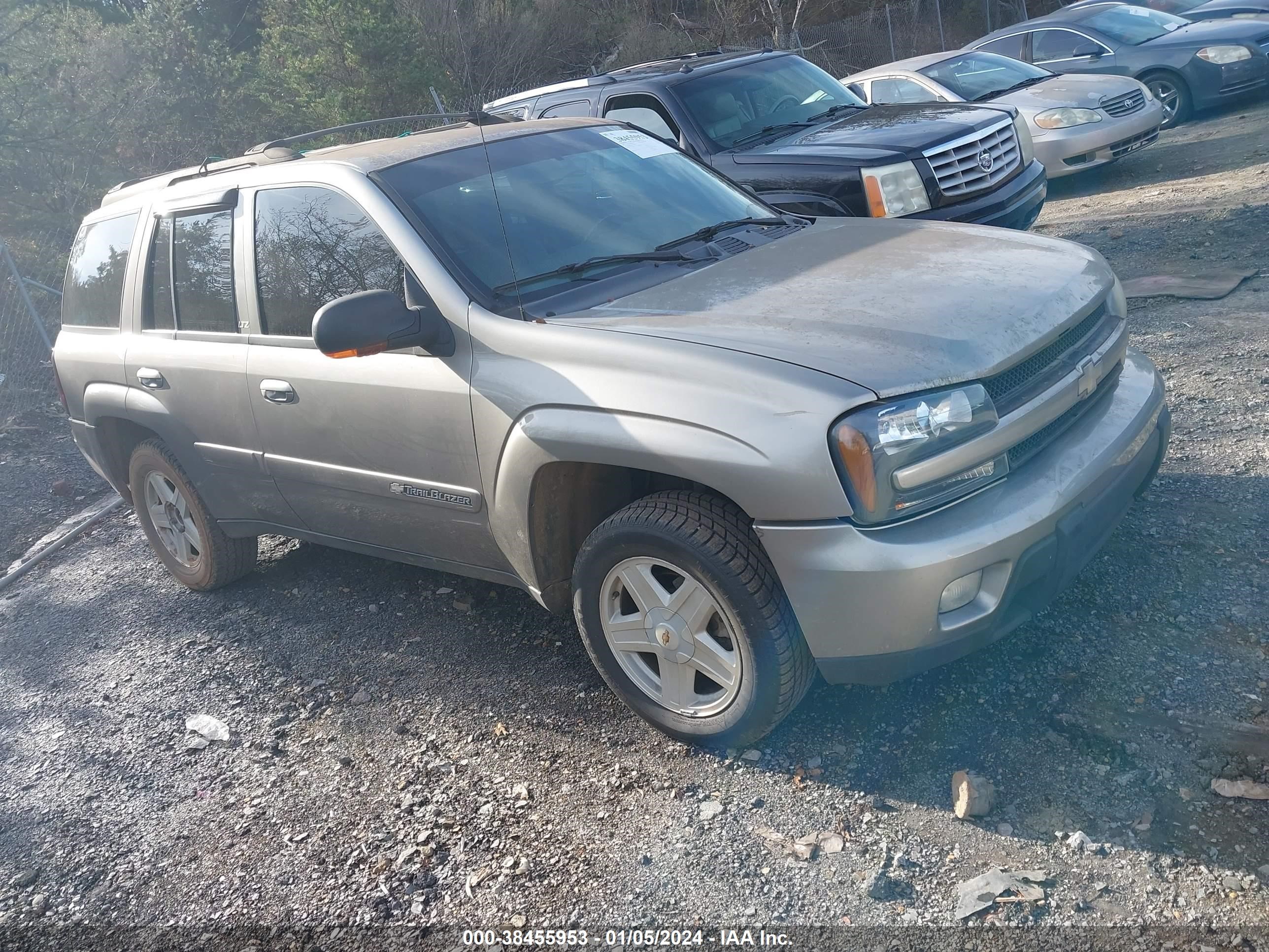 CHEVROLET TRAILBLAZER 2002 1gnds13sx22376802