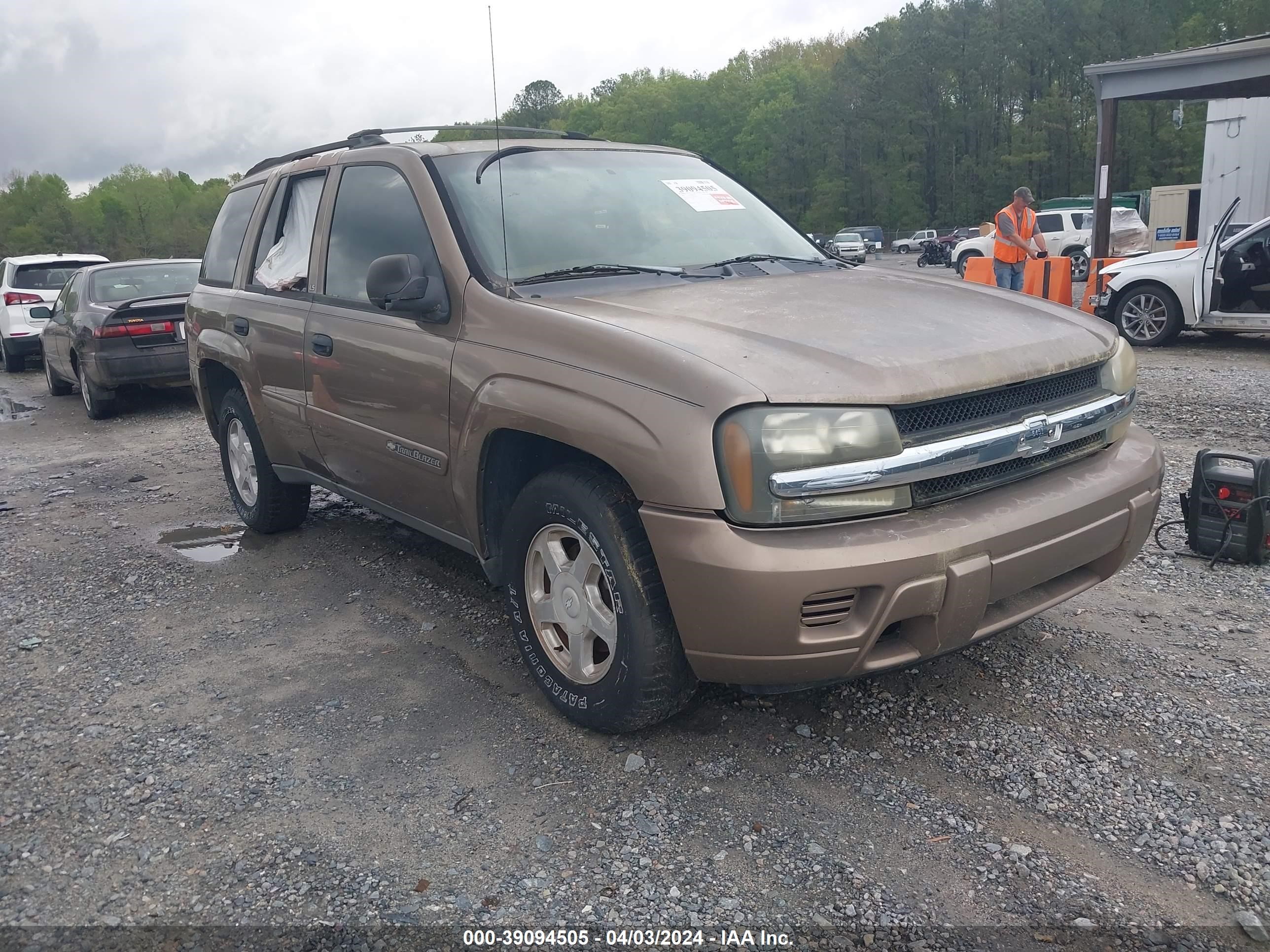 CHEVROLET TRAILBLAZER 2002 1gnds13sx22486278