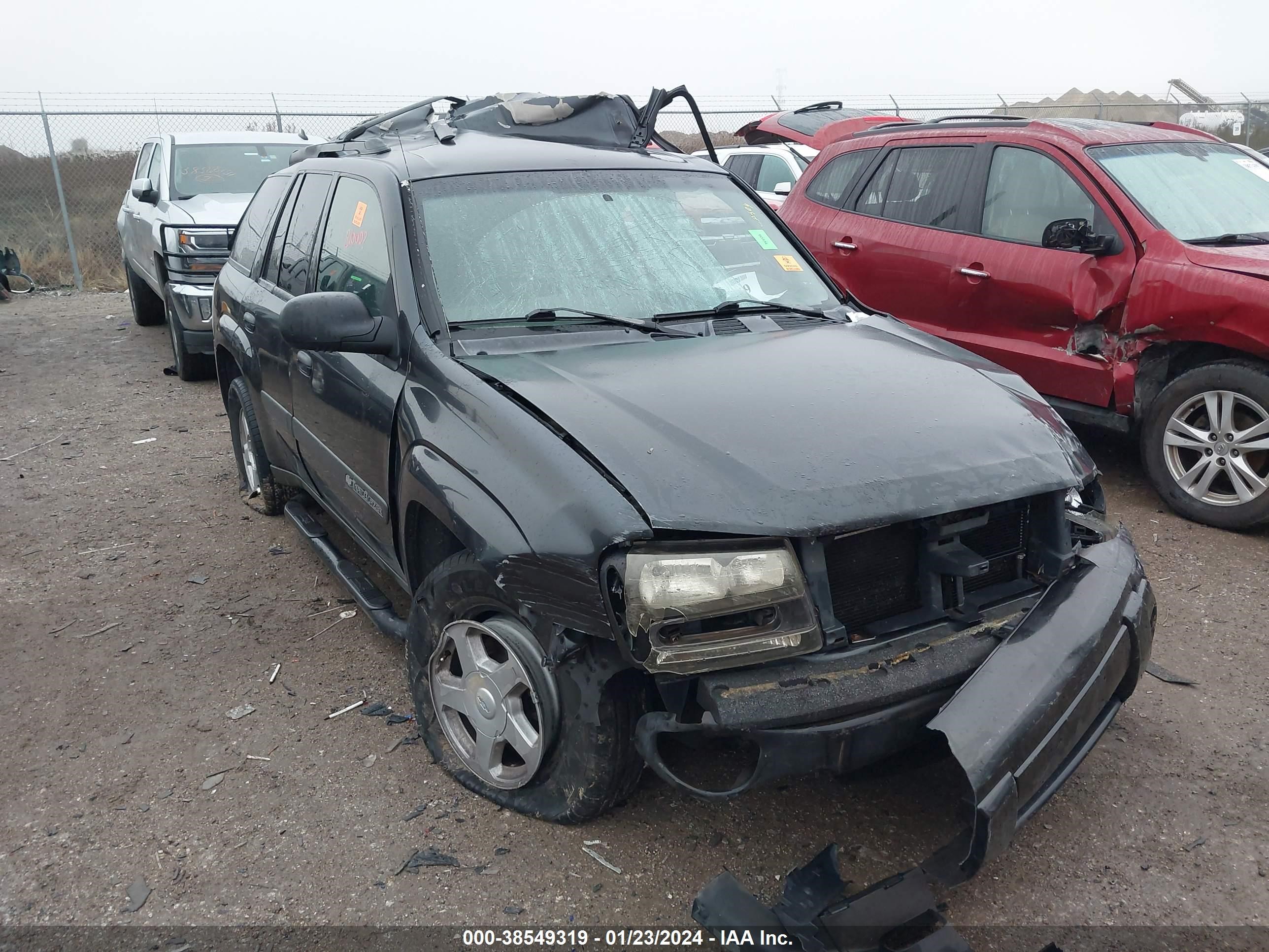 CHEVROLET TRAILBLAZER 2003 1gnds13sx32288382