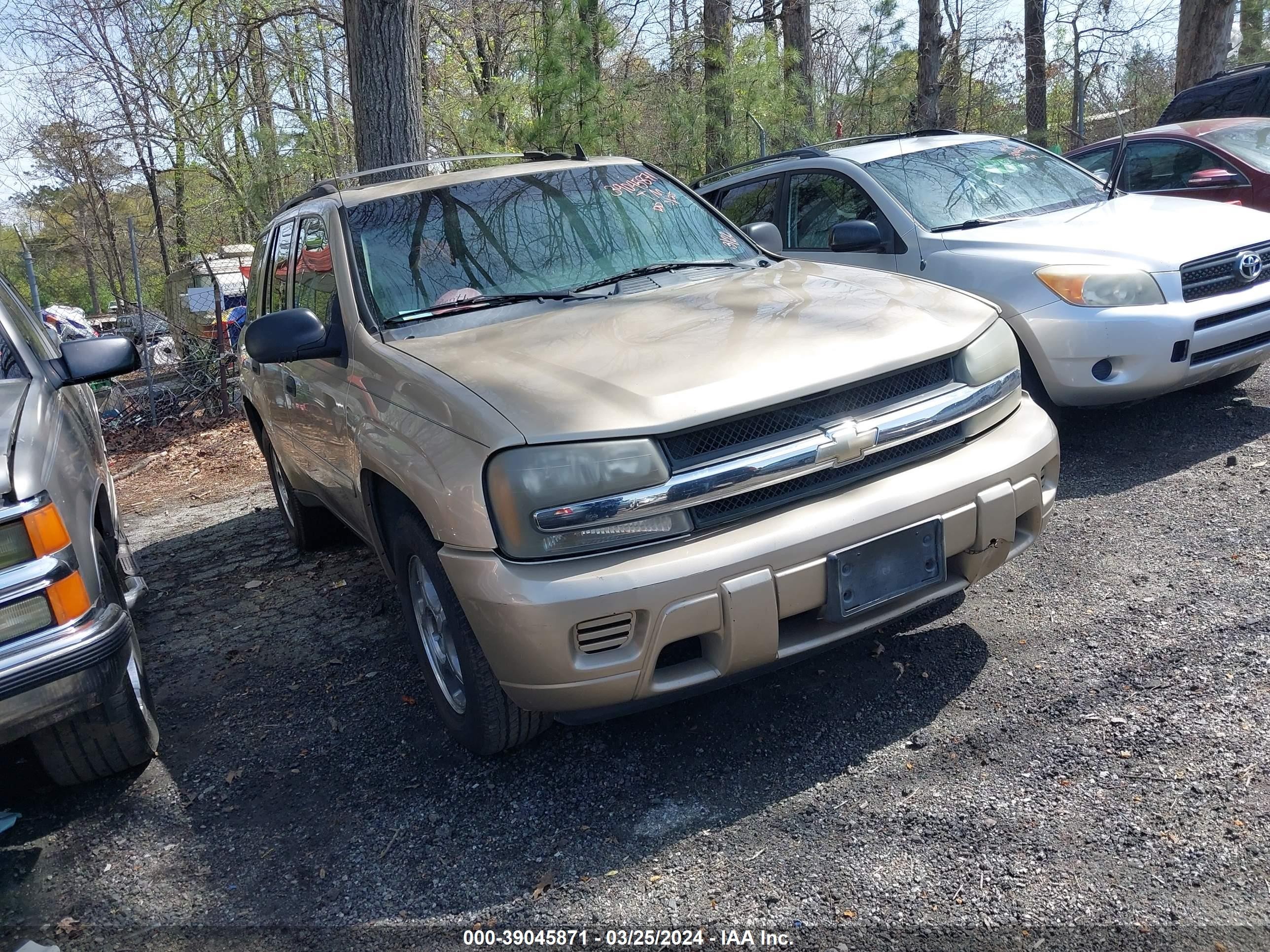 CHEVROLET TRAILBLAZER 2007 1gnds13sx72199238