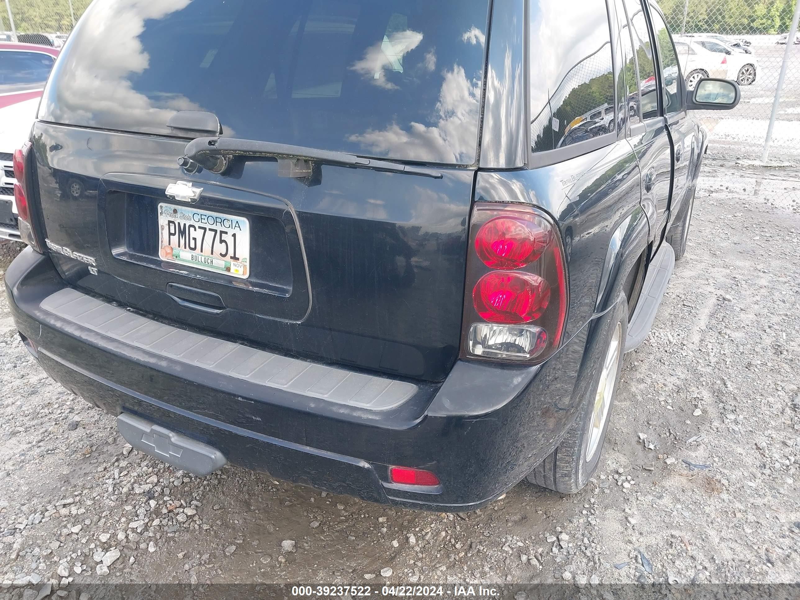 CHEVROLET TRAILBLAZER 2007 1gnds13sx72212814