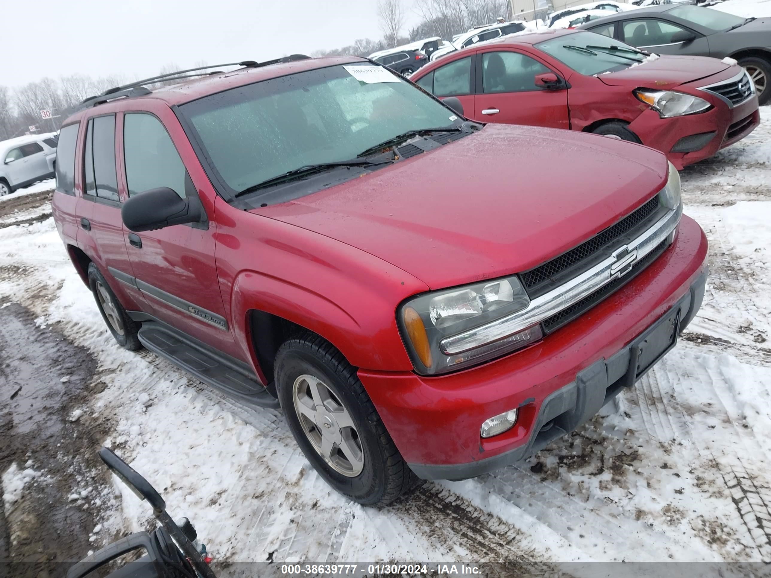 CHEVROLET BLAZER 2002 1gndt13f722528550