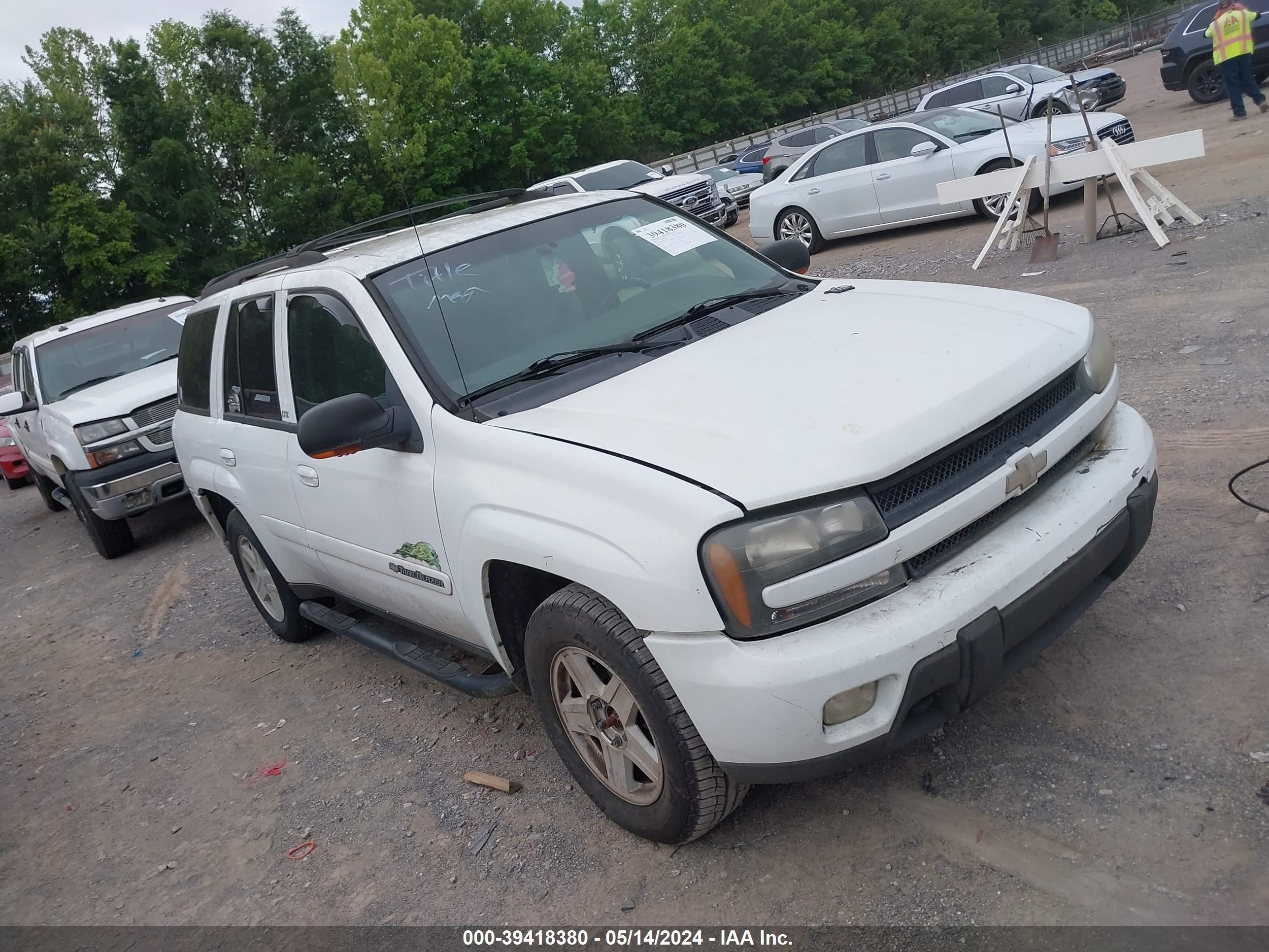 CHEVROLET TRAILBLAZER 2002 1gndt13s022172345