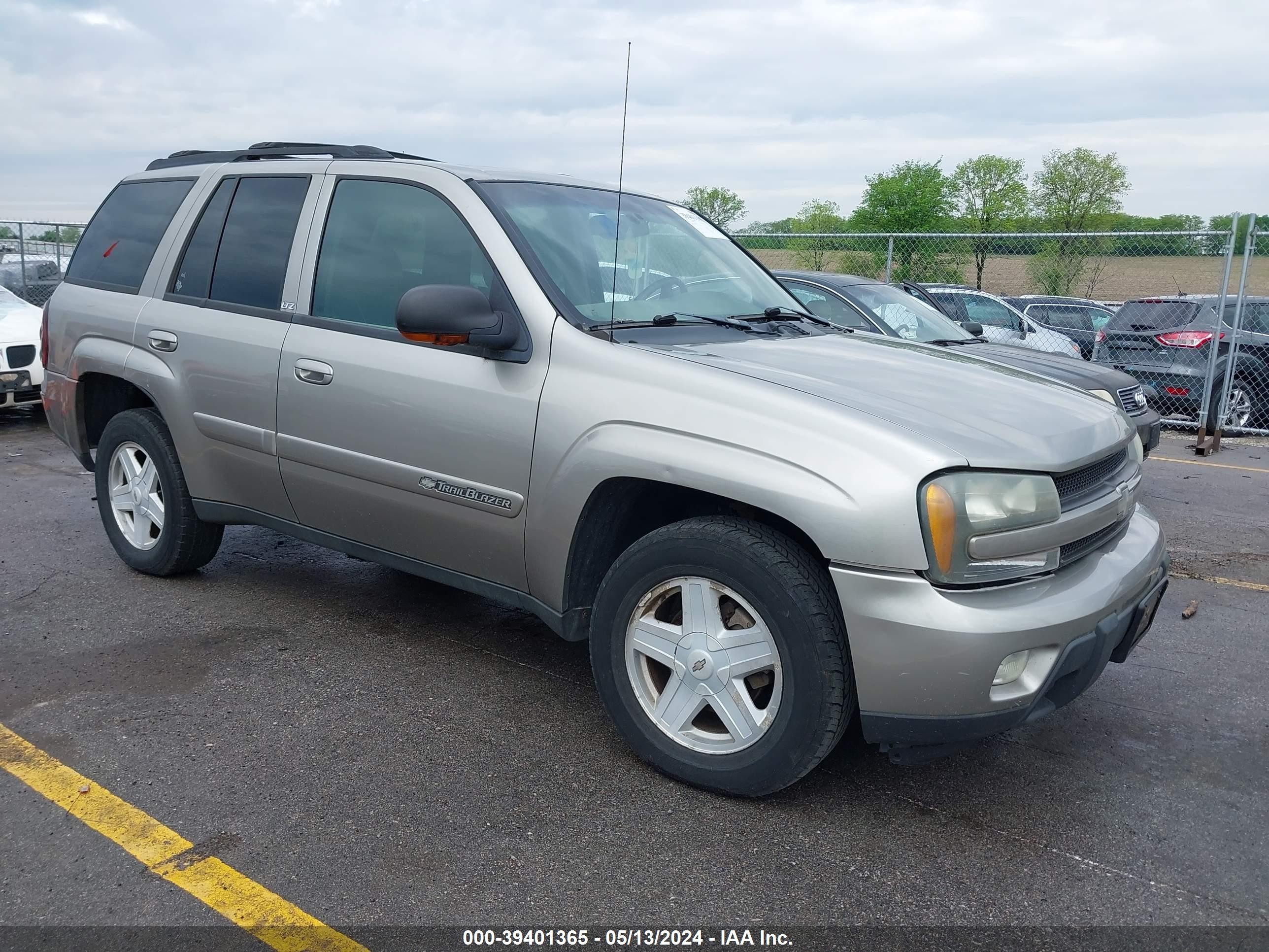 CHEVROLET TRAILBLAZER 2002 1gndt13s022213184