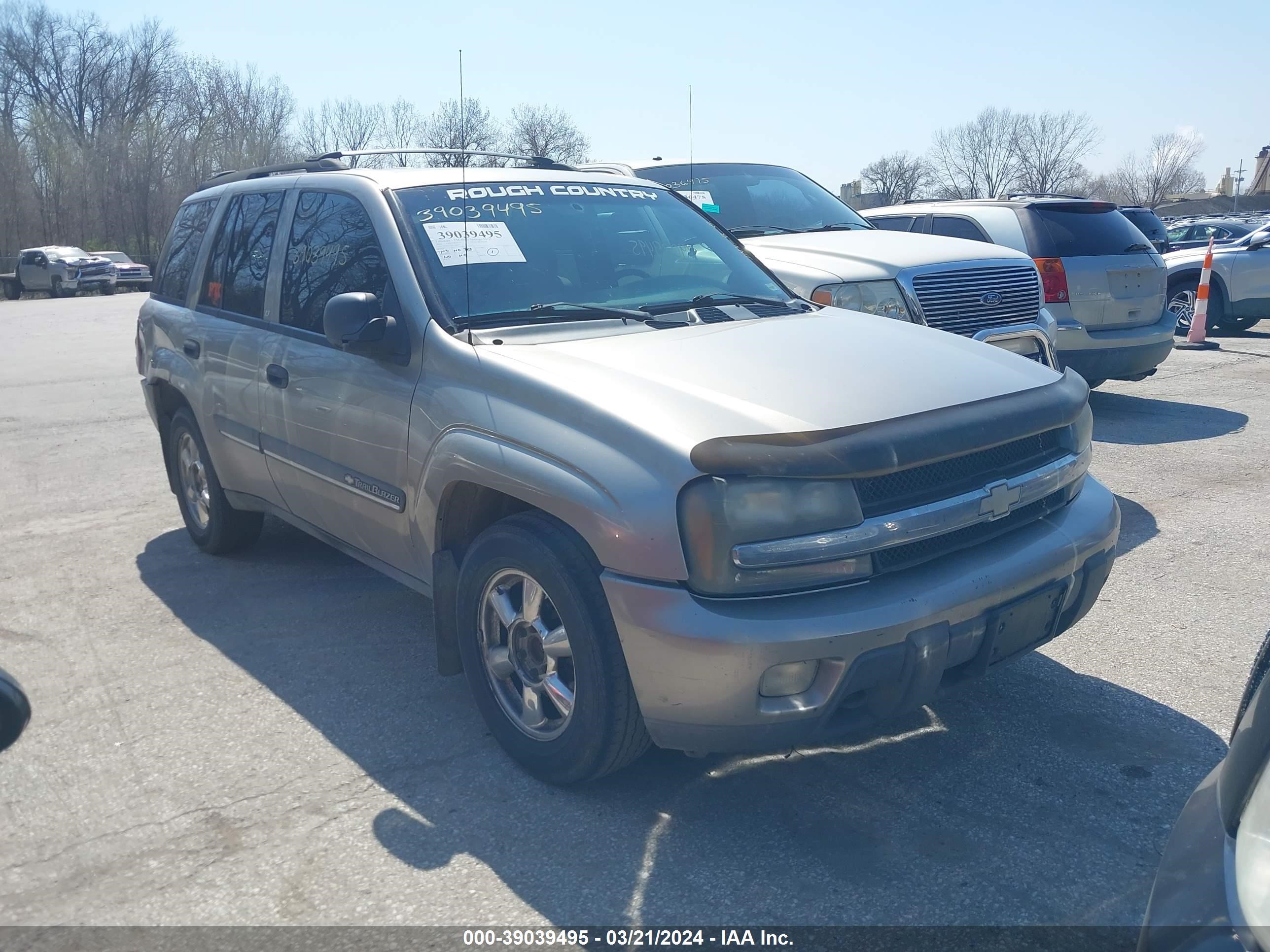 CHEVROLET TRAILBLAZER 2002 1gndt13s022468045