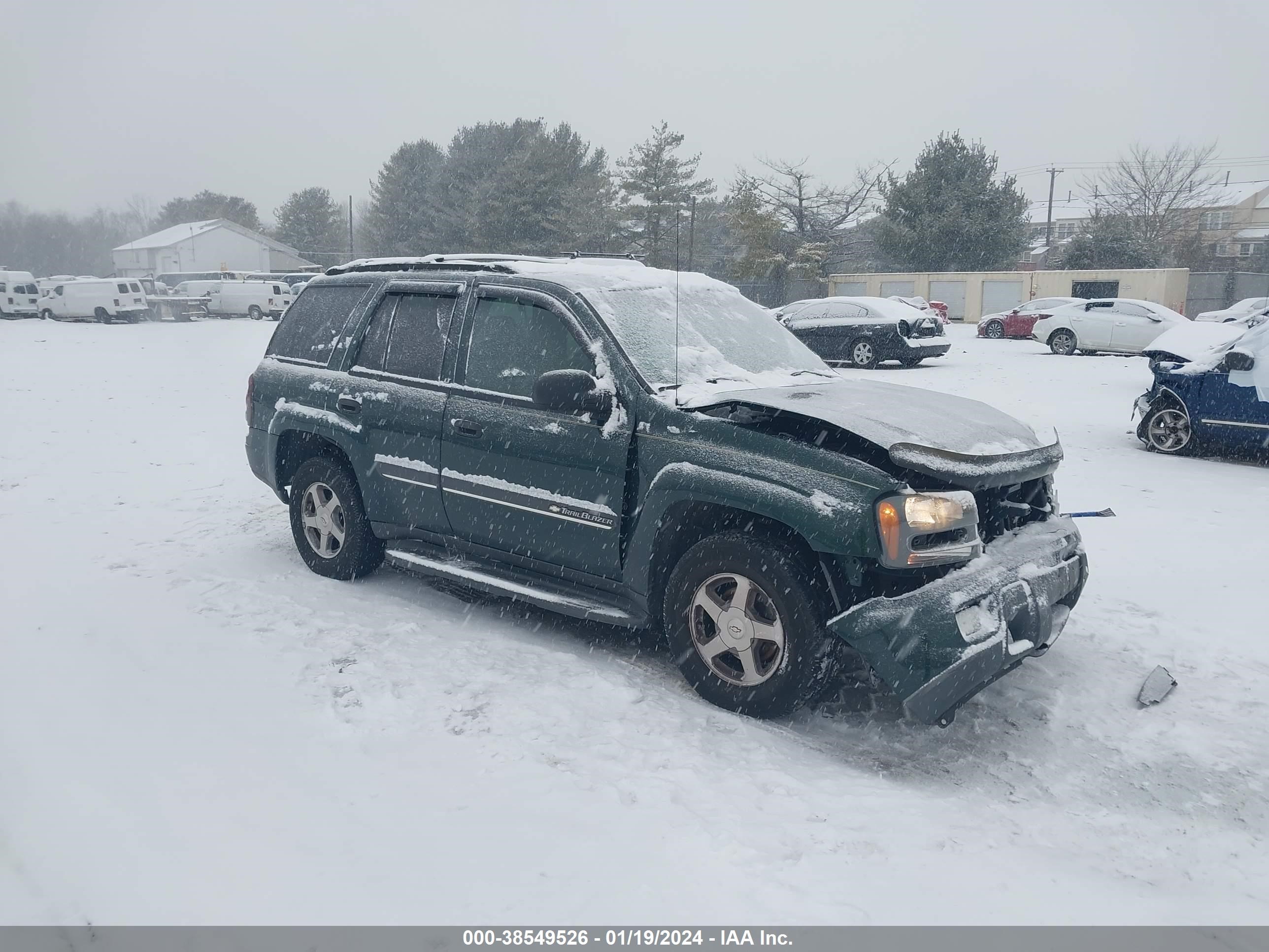 CHEVROLET TRAILBLAZER 2002 1gndt13s022478588