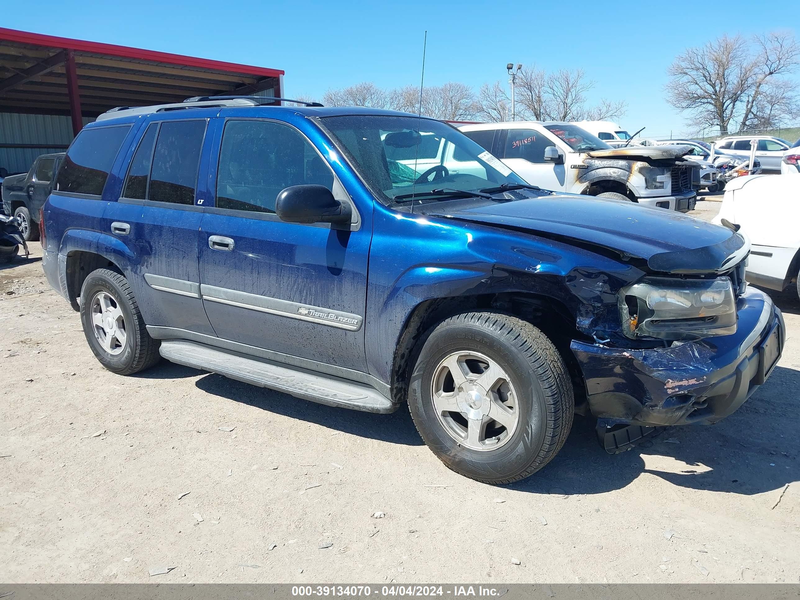 CHEVROLET TRAILBLAZER 2002 1gndt13s022480244