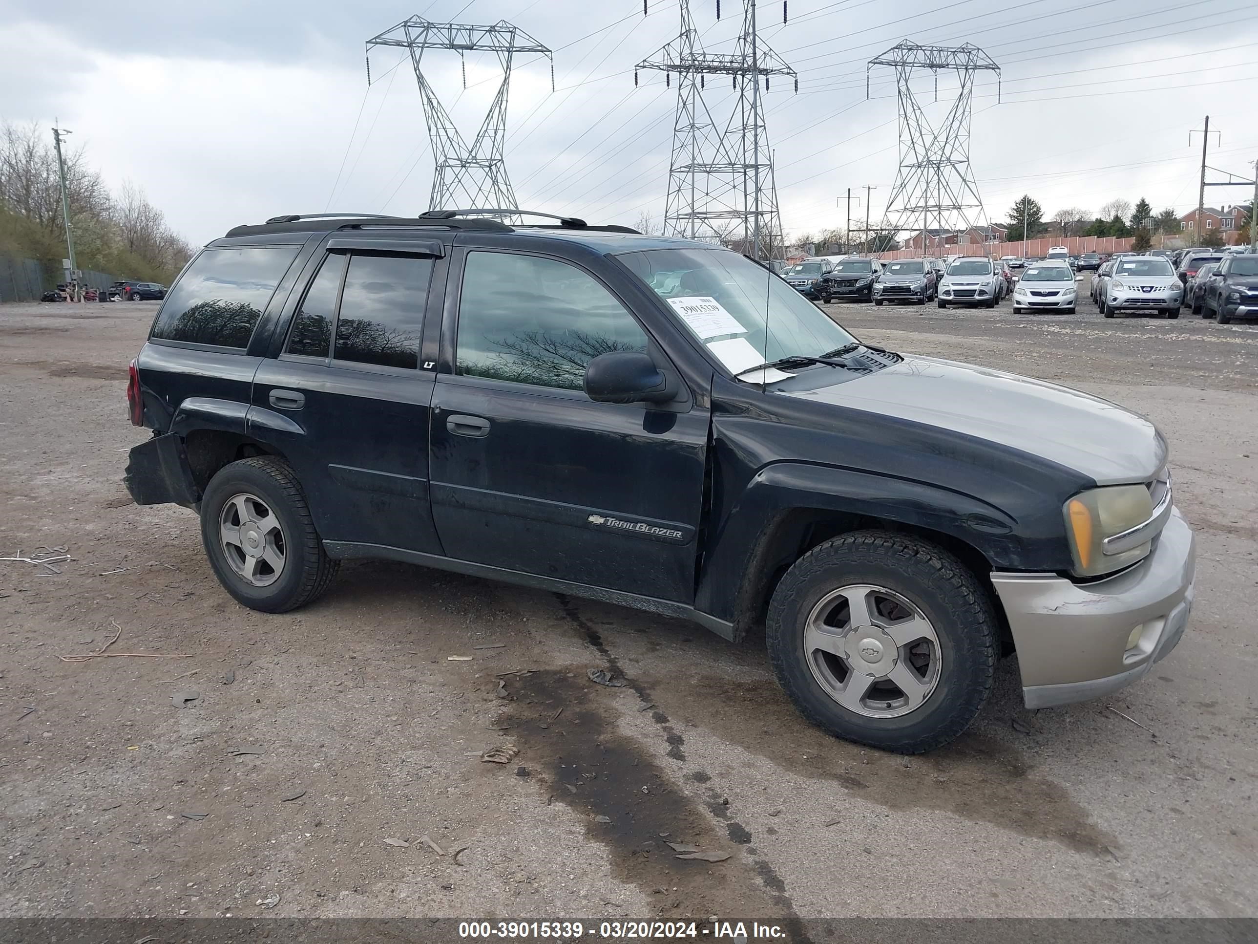 CHEVROLET TRAILBLAZER 2003 1gndt13s032395504