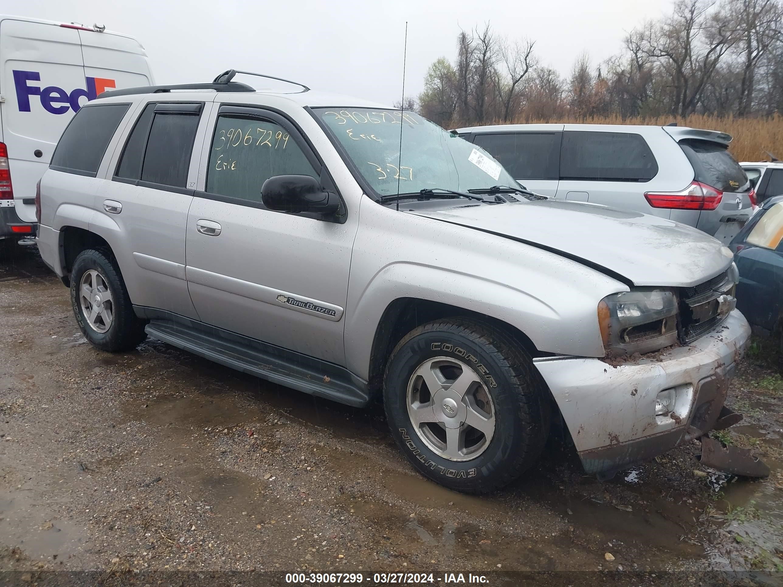 CHEVROLET TRAILBLAZER 2004 1gndt13s042343159