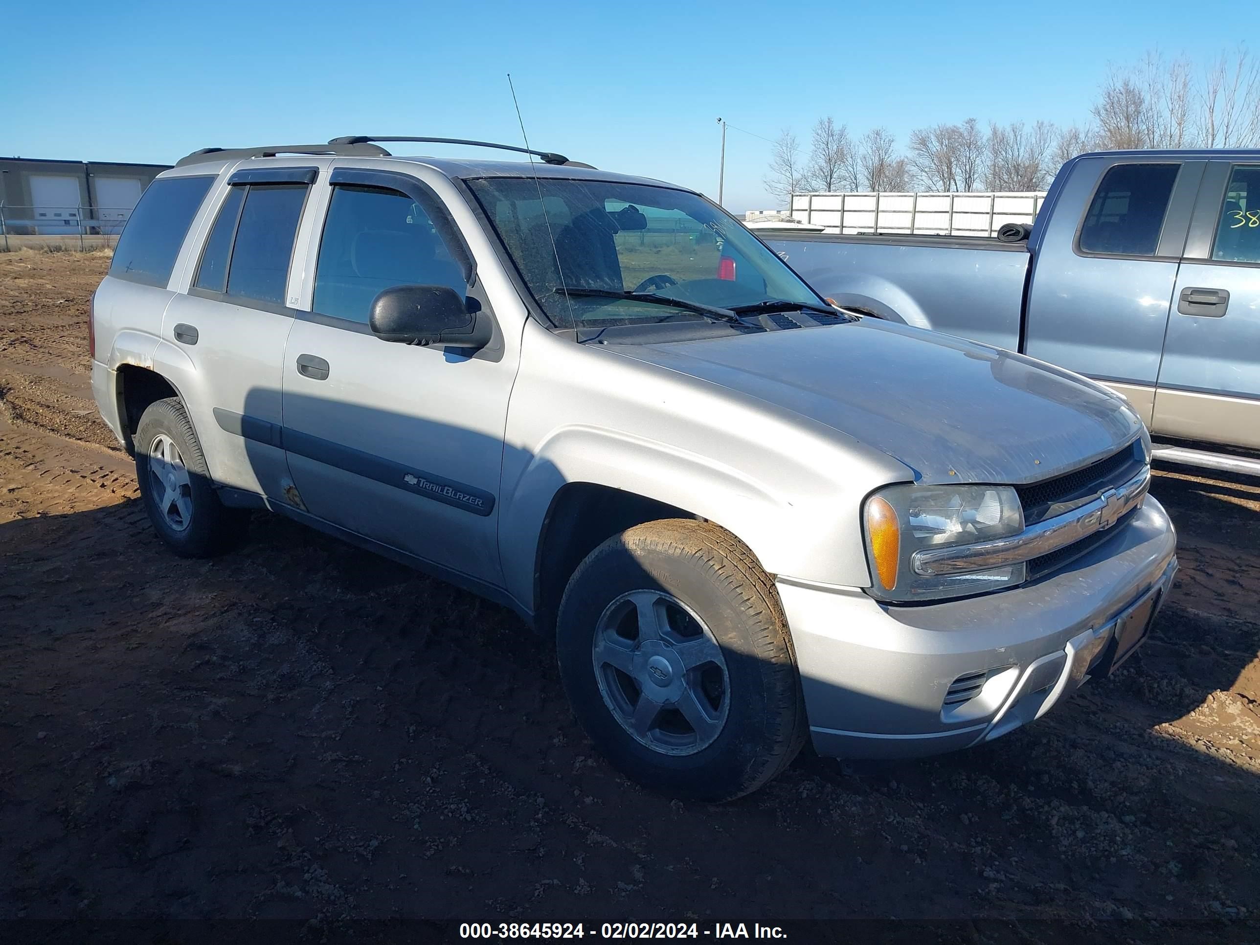 CHEVROLET TRAILBLAZER 2004 1gndt13s042346191