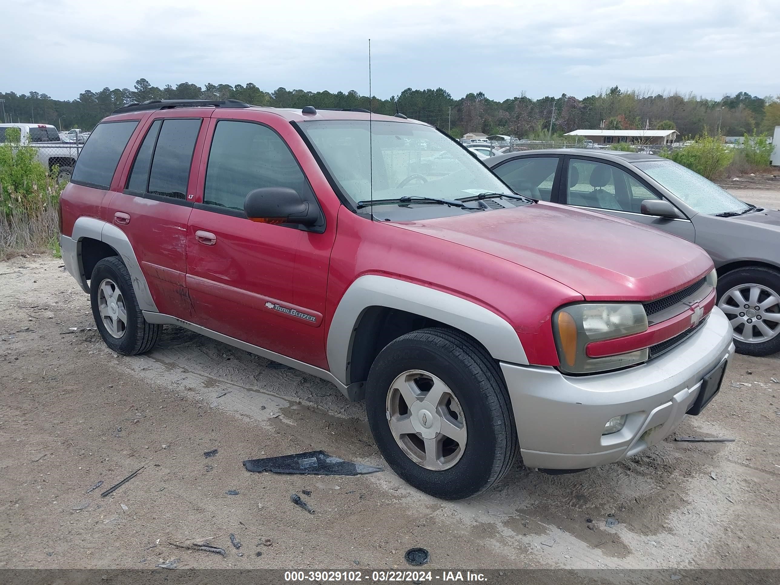 CHEVROLET TRAILBLAZER 2004 1gndt13s042410925