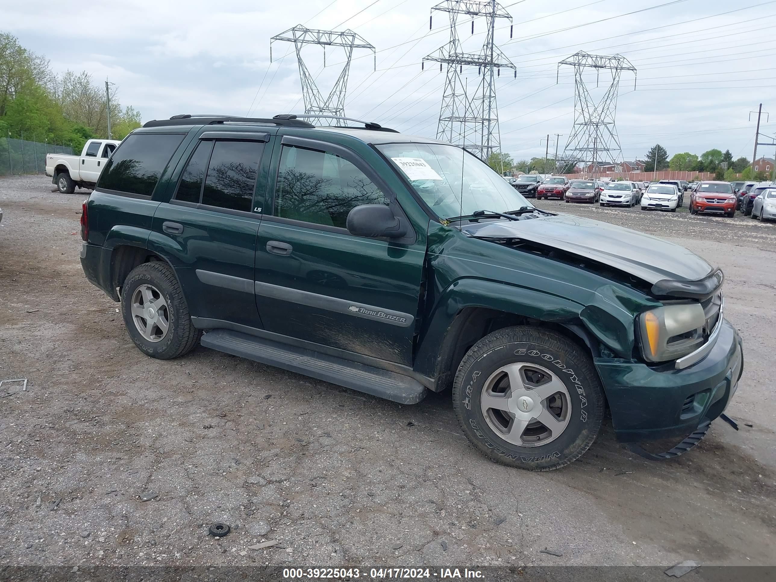 CHEVROLET TRAILBLAZER 2004 1gndt13s042437235