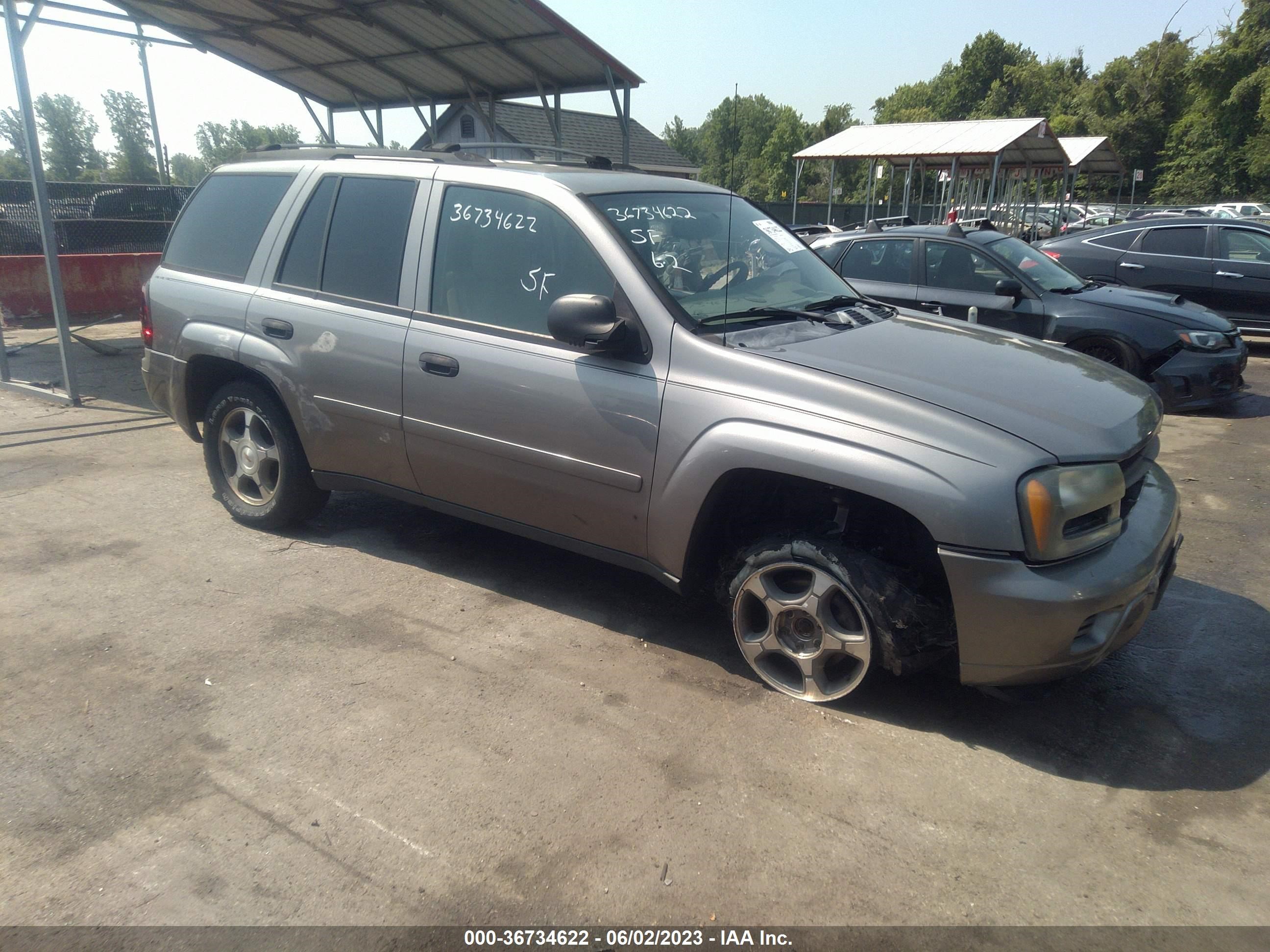 CHEVROLET TRAILBLAZER 2007 1gndt13s072183756