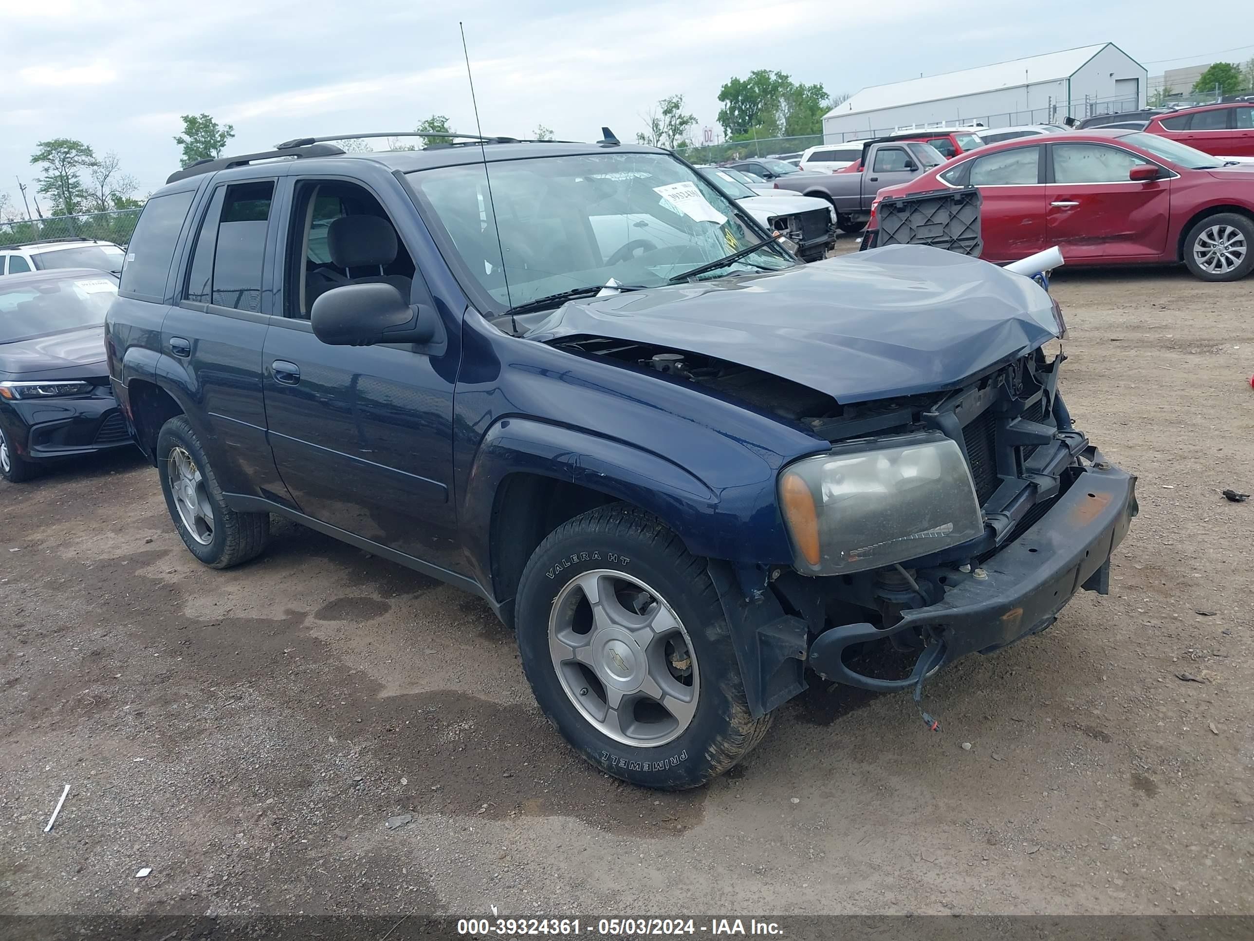 CHEVROLET TRAILBLAZER 2008 1gndt13s082158423