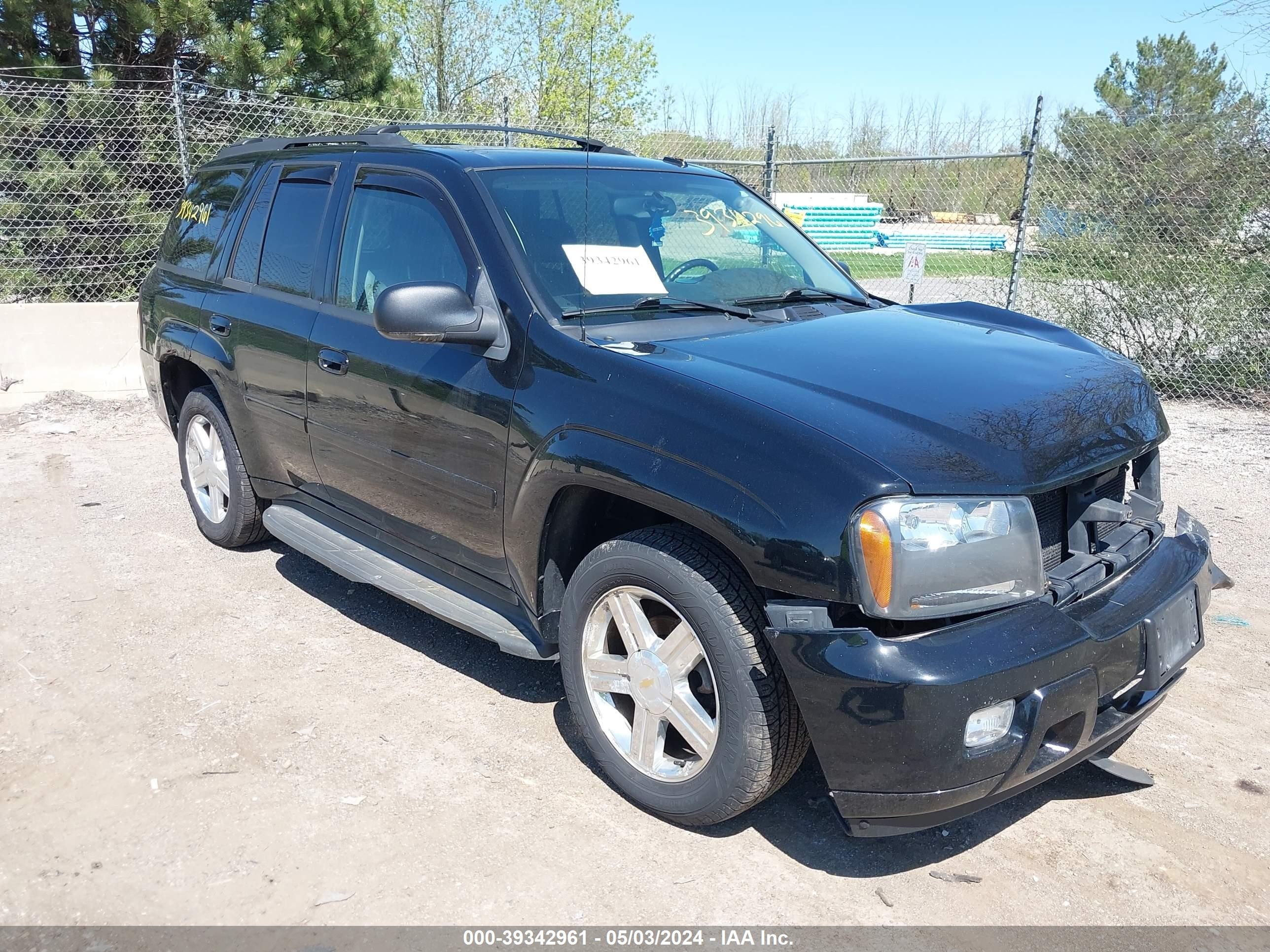 CHEVROLET TRAILBLAZER 2008 1gndt13s082249465