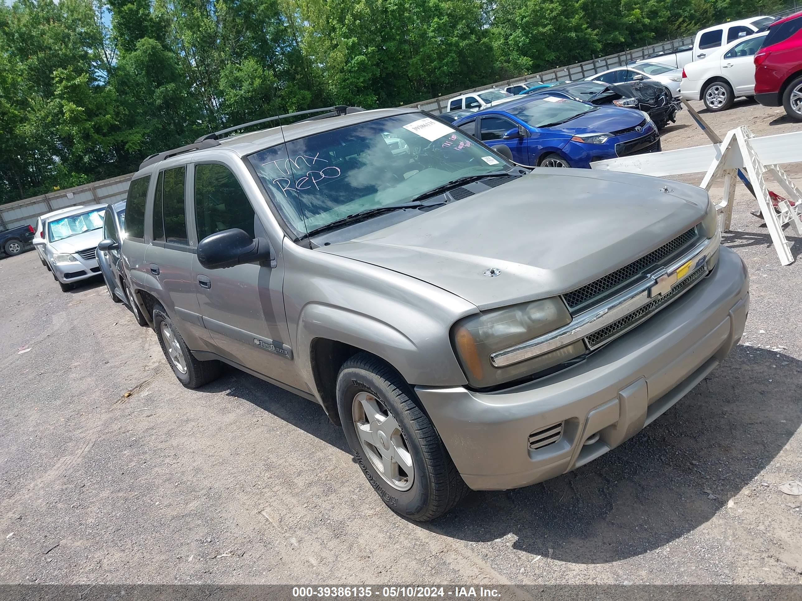 CHEVROLET TRAILBLAZER 2003 1gndt13s132264663