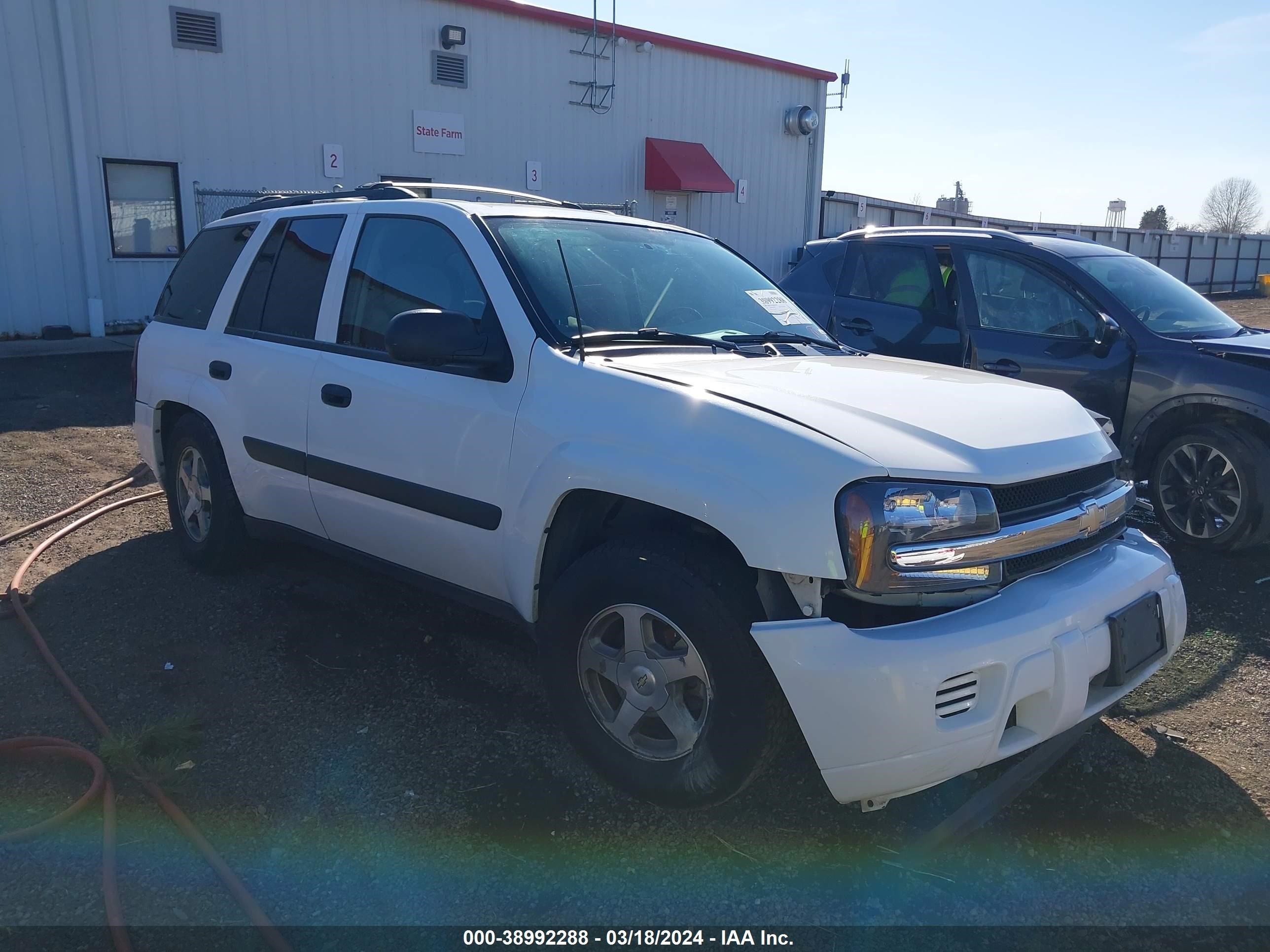 CHEVROLET TRAILBLAZER 2005 1gndt13s152204207