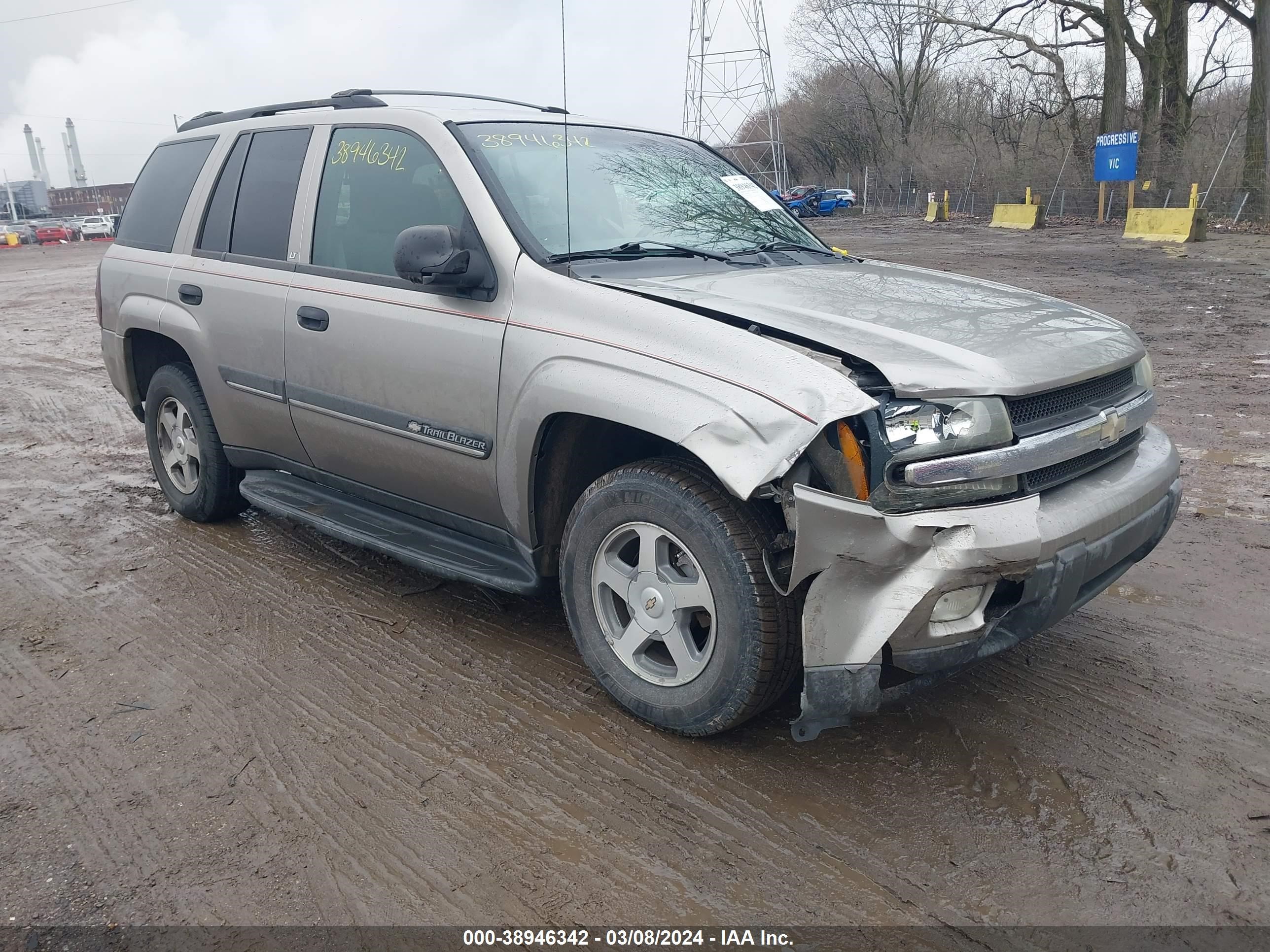 CHEVROLET TRAILBLAZER 2002 1gndt13s222370411