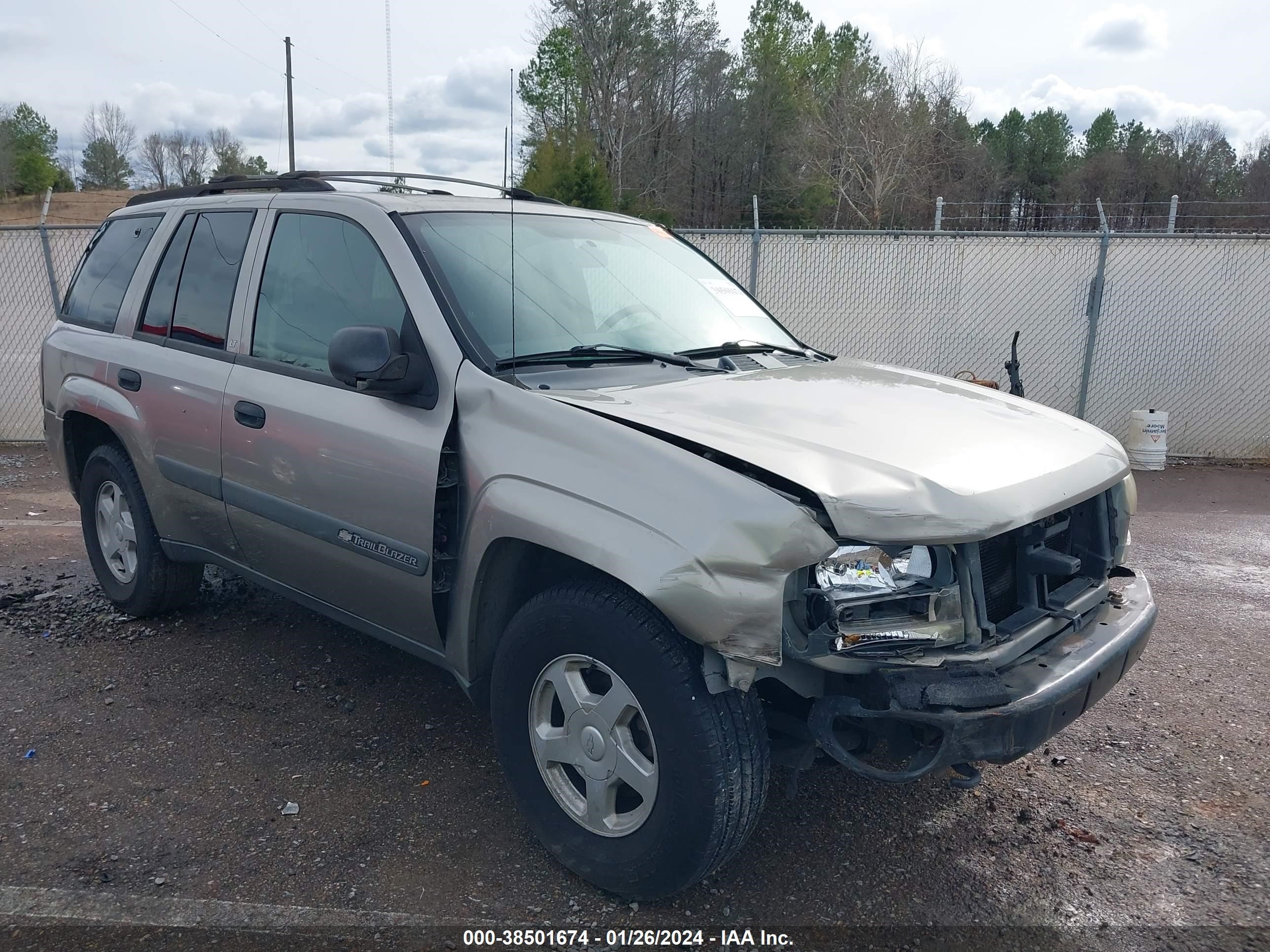 CHEVROLET TRAILBLAZER 2003 1gndt13s232360429