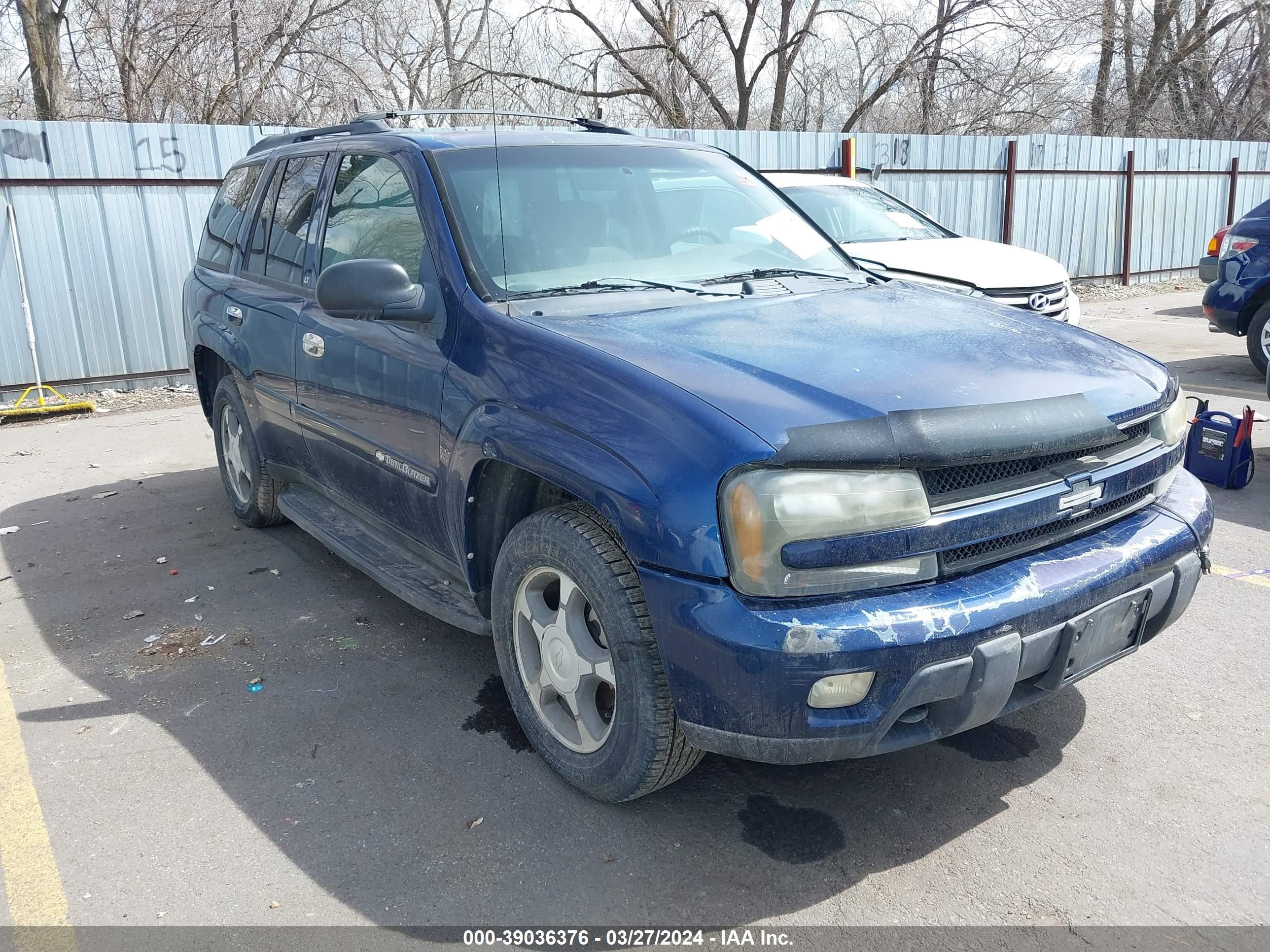 CHEVROLET TRAILBLAZER 2004 1gndt13s242350906