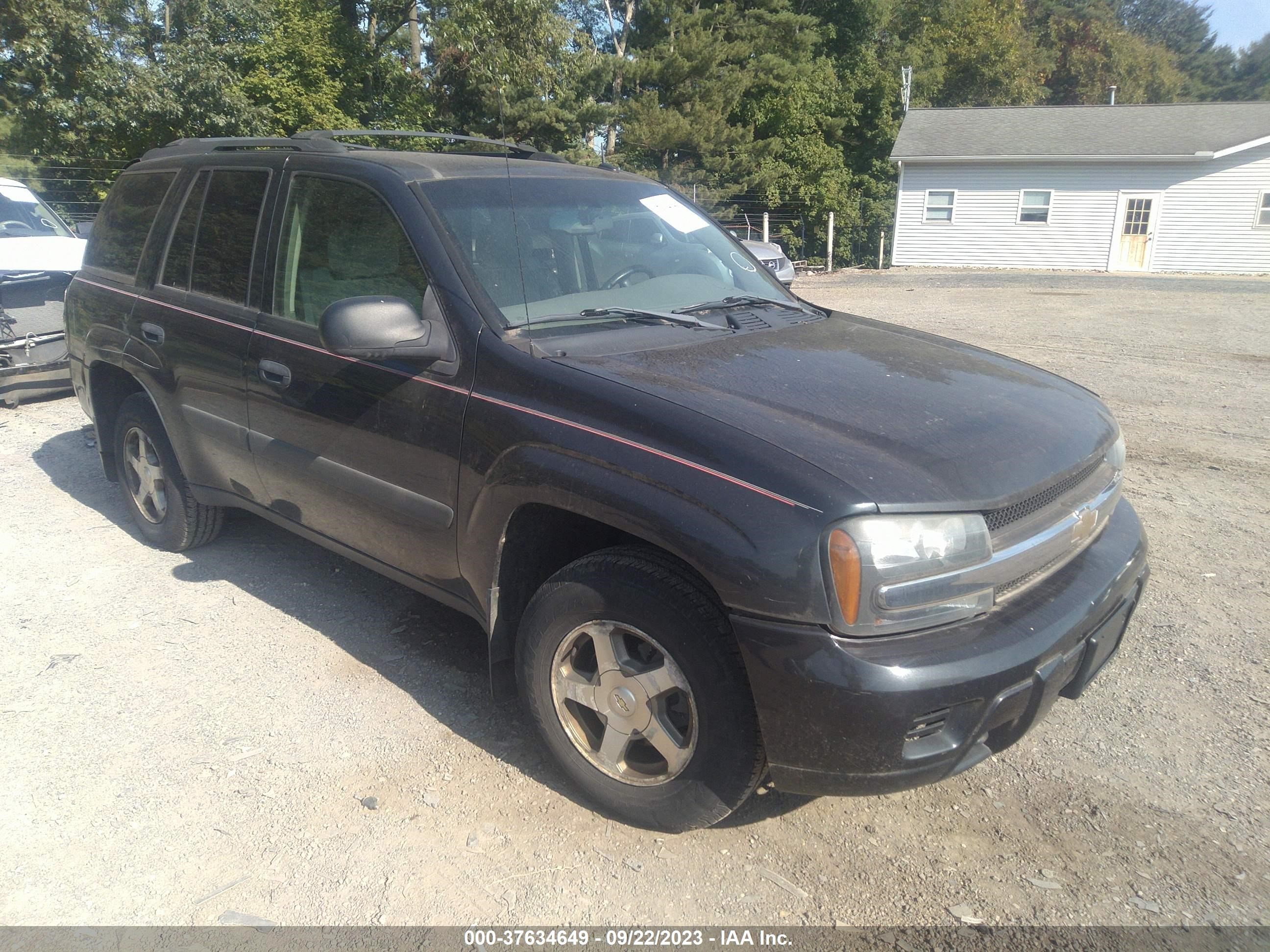 CHEVROLET TRAILBLAZER 2005 1gndt13s252283239