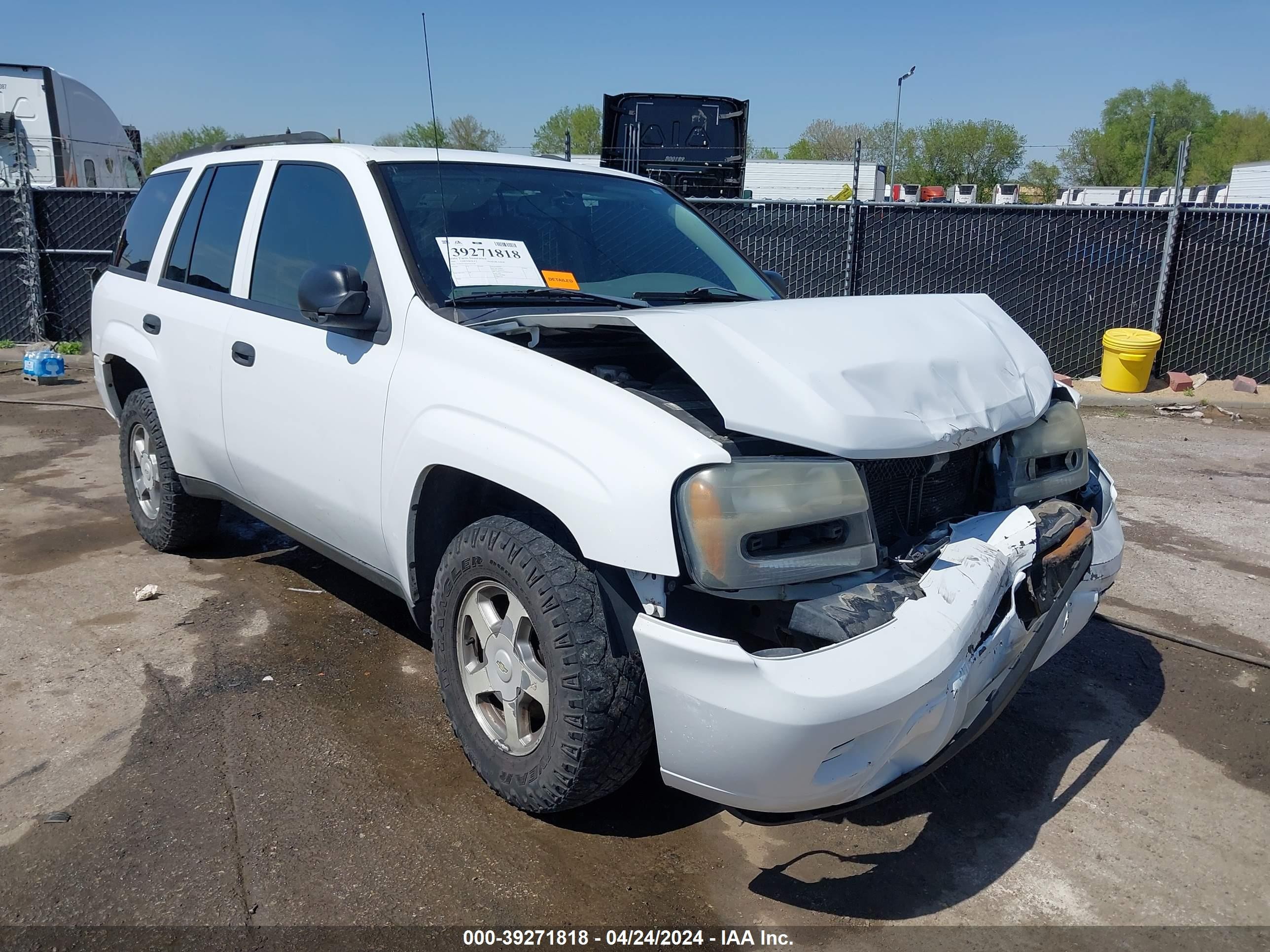 CHEVROLET TRAILBLAZER 2005 1gndt13s252313744