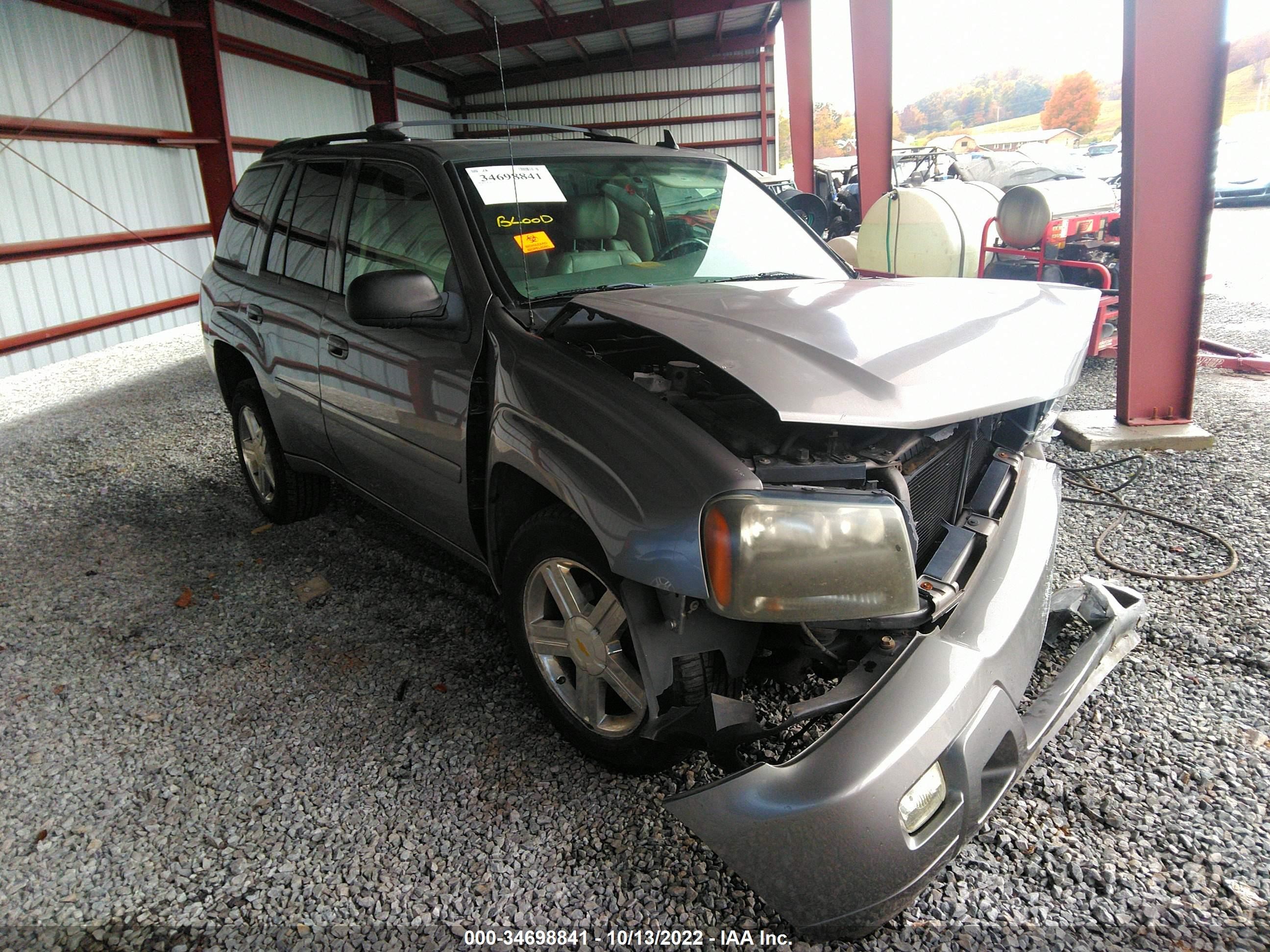 CHEVROLET TRAILBLAZER 2008 1gndt13s282121700