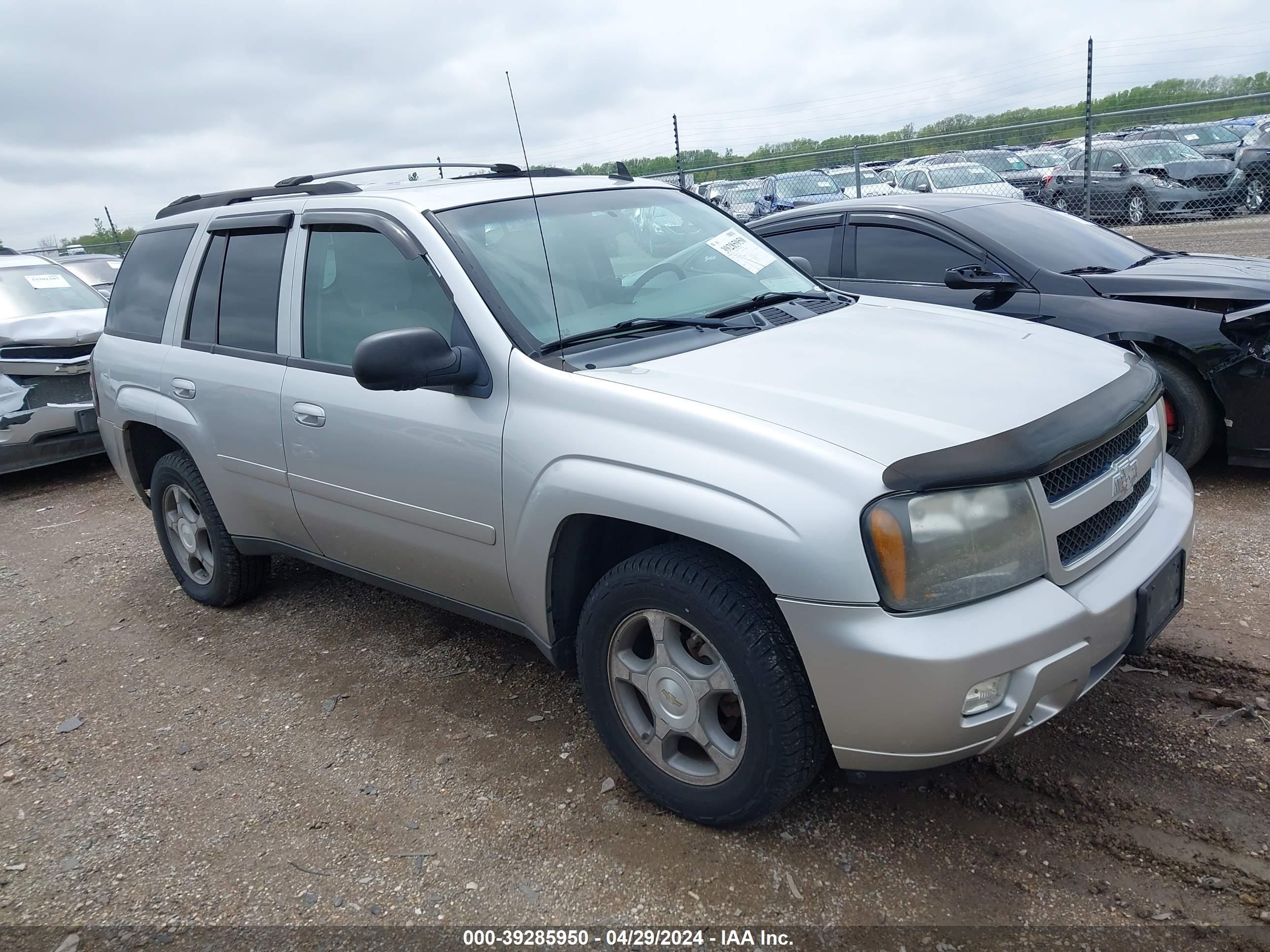 CHEVROLET TRAILBLAZER 2008 1gndt13s282190080