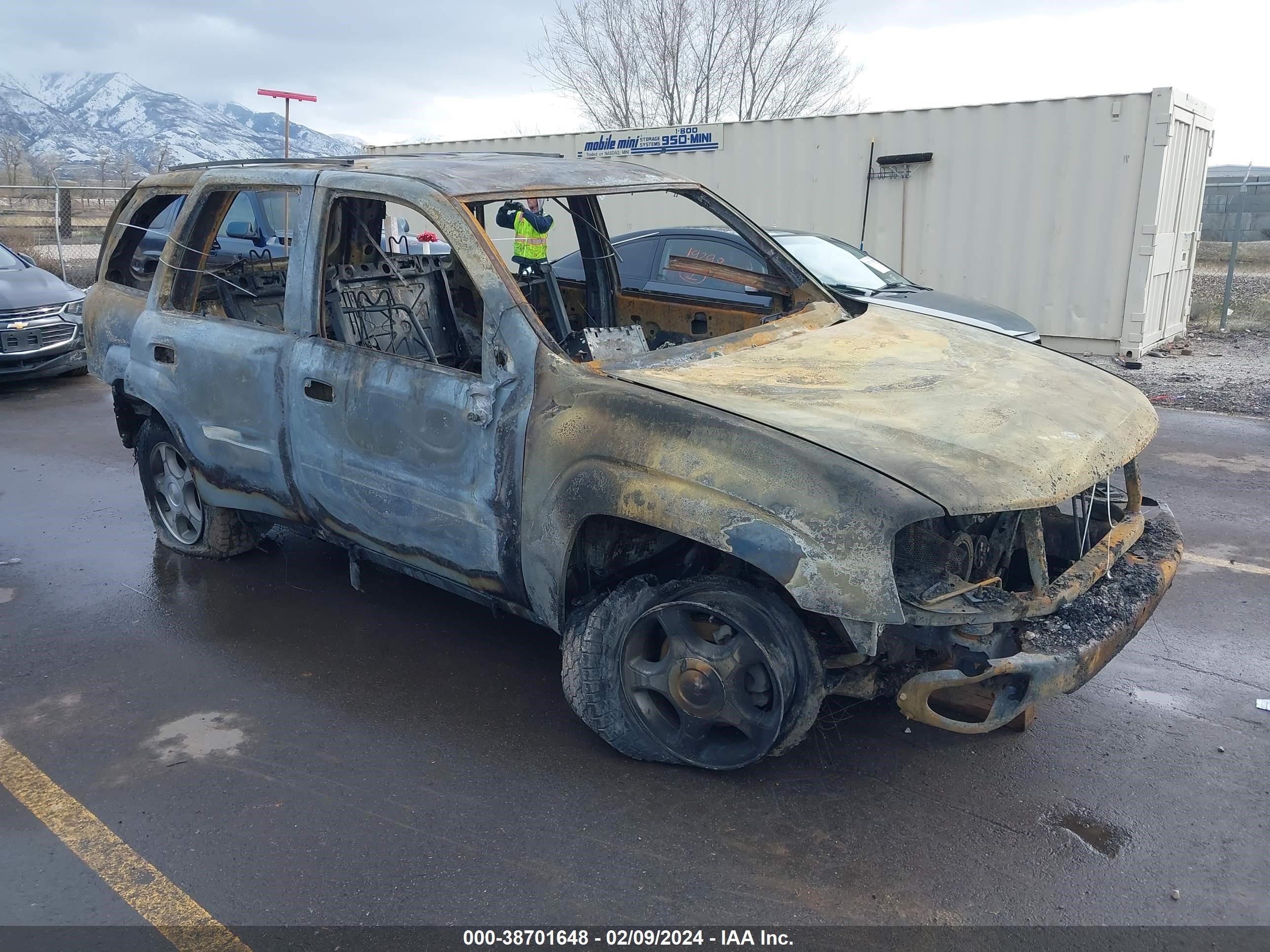 CHEVROLET TRAILBLAZER 2008 1gndt13s282231419