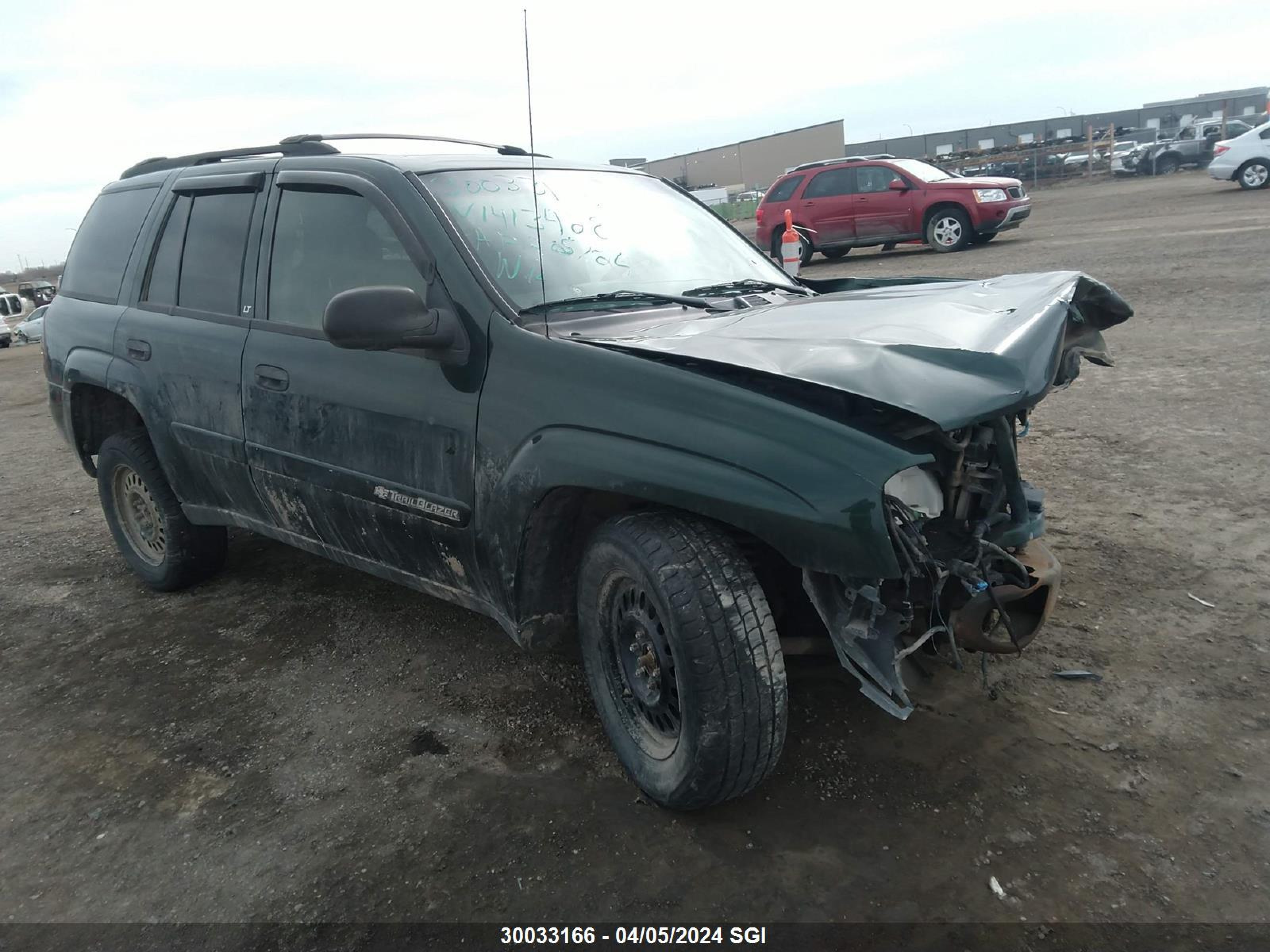 CHEVROLET TRAILBLAZER 2003 1gndt13s332413428