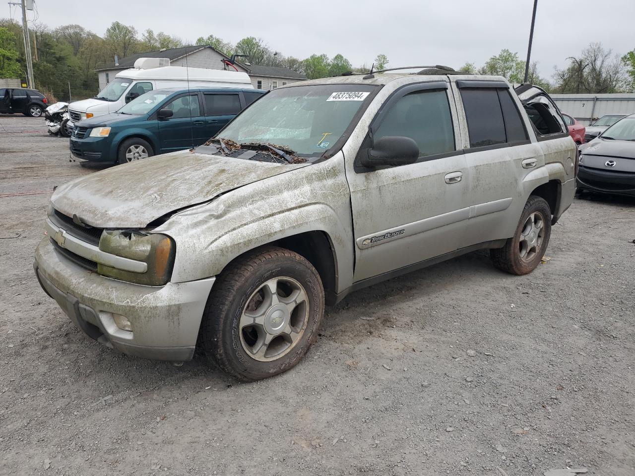 CHEVROLET TRAILBLAZER 2004 1gndt13s342219533