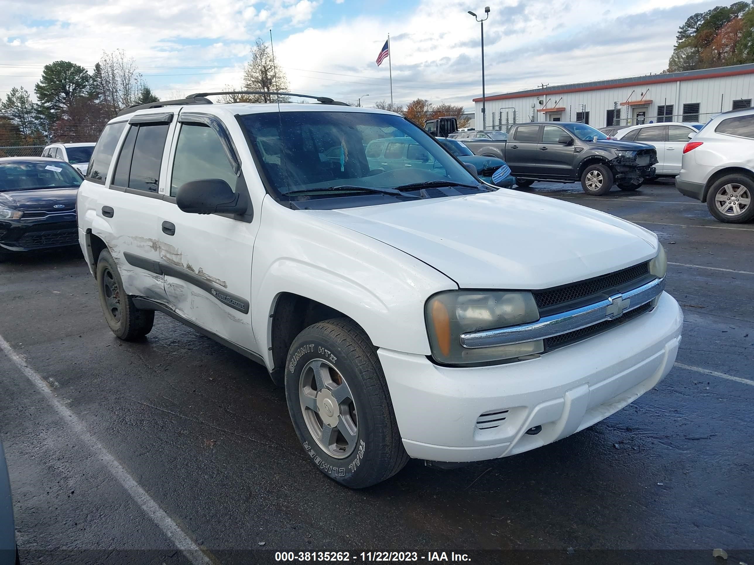 CHEVROLET TRAILBLAZER 2004 1gndt13s342367830