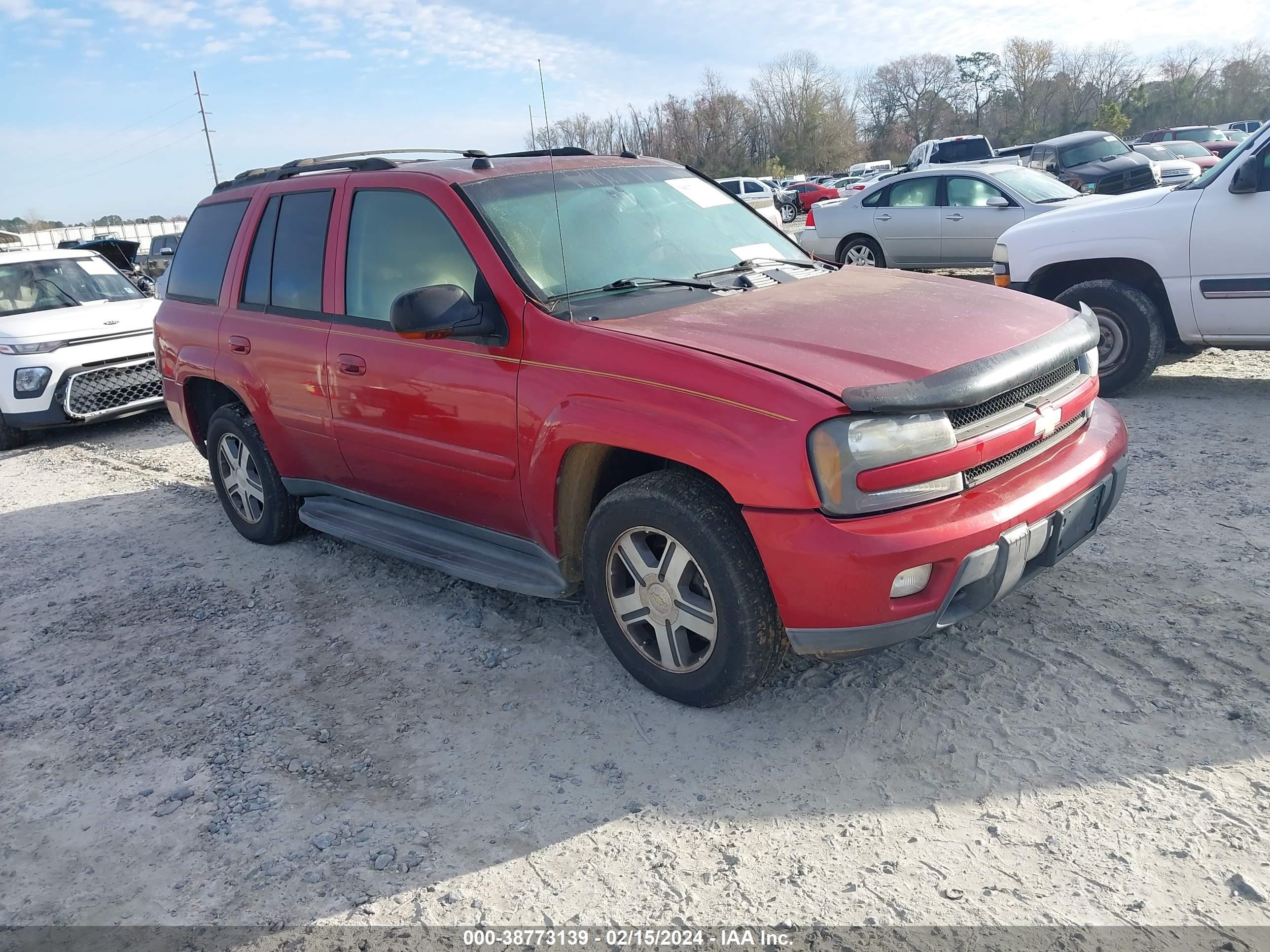 CHEVROLET TRAILBLAZER 2005 1gndt13s352199754