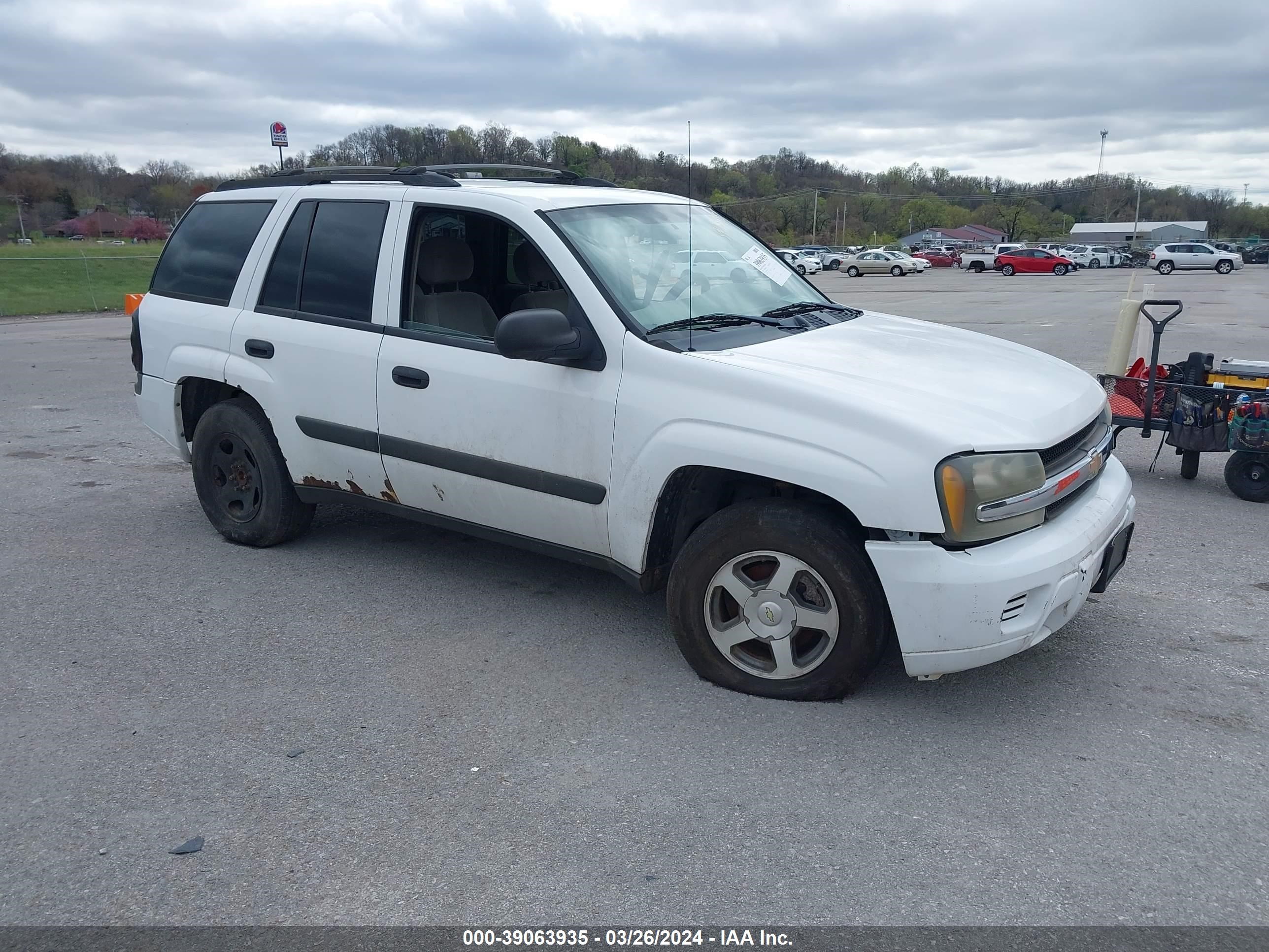 CHEVROLET TRAILBLAZER 2005 1gndt13s352237113